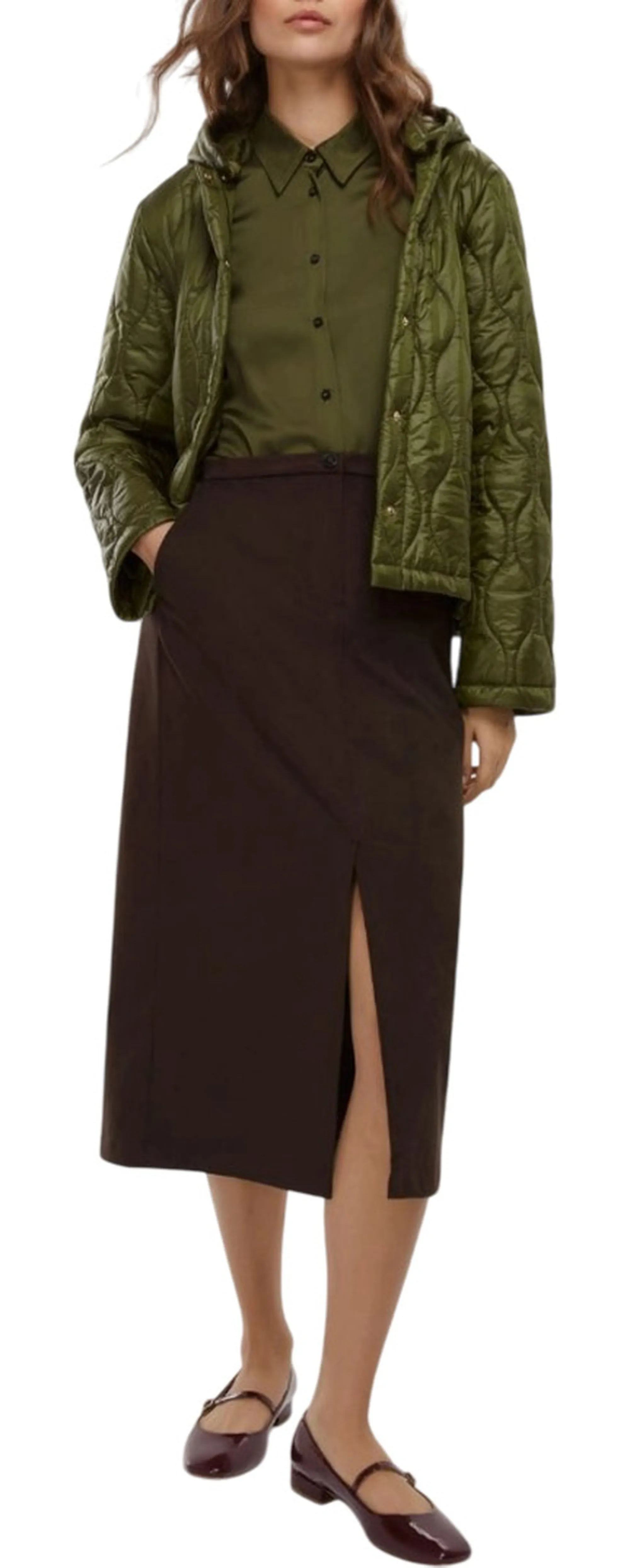 Linea Emme Marella B'Naples Shirt ' Green 2525116051 164699