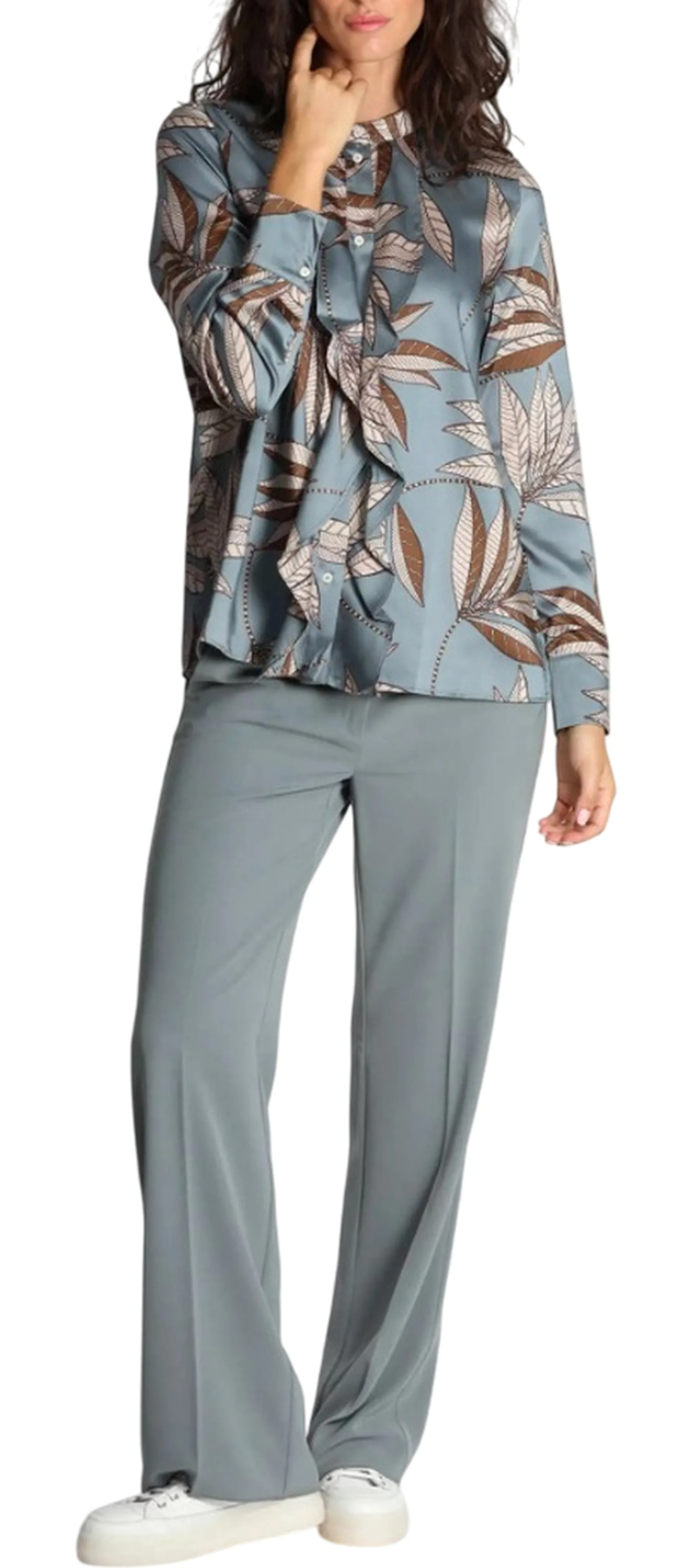 Linea Emme Marella Camicia Neon Carta Da Zucchero 2525116201 167080