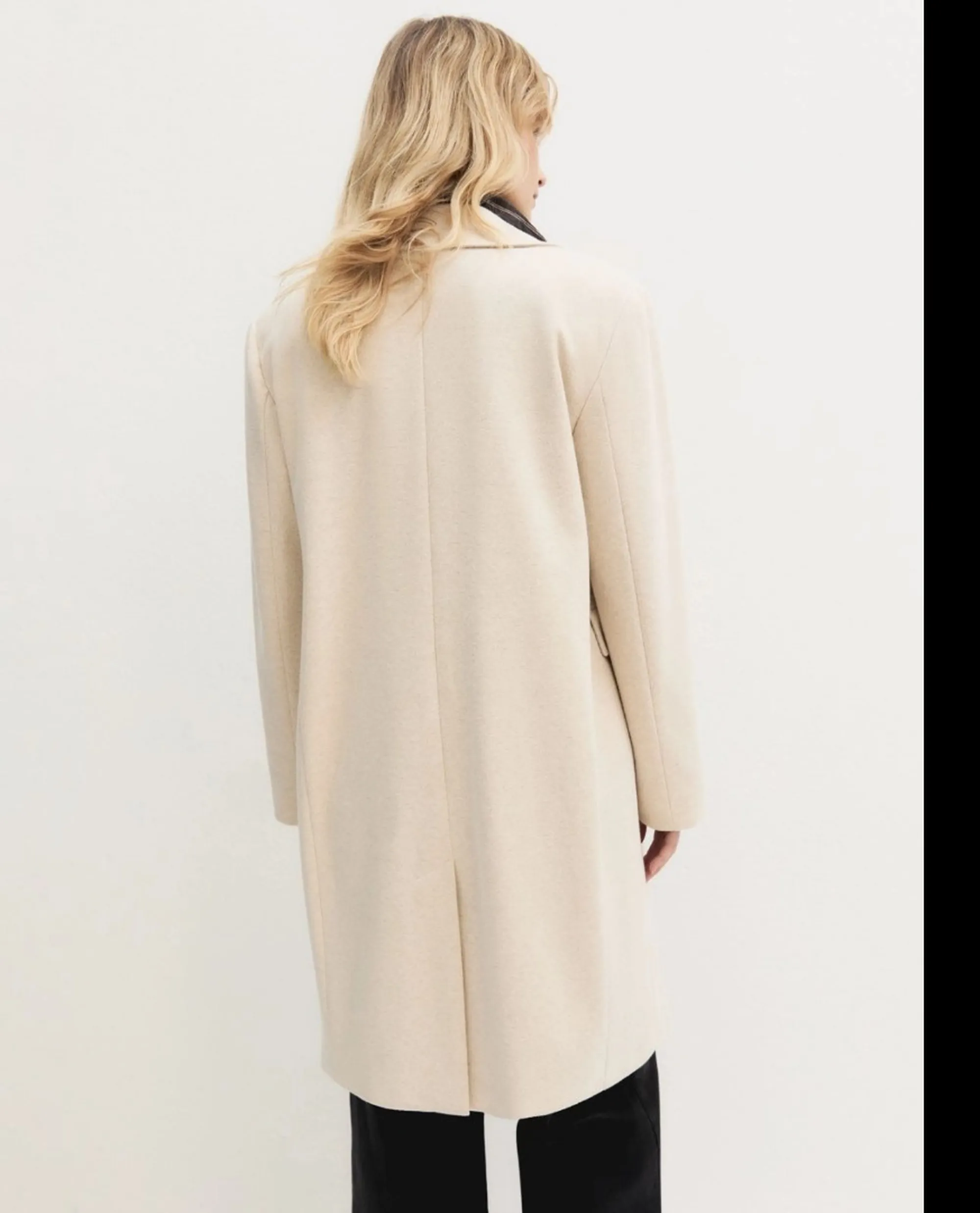 Linea Emme Marella B'Emmtritone Coat ' Ivory 2625906021 198102