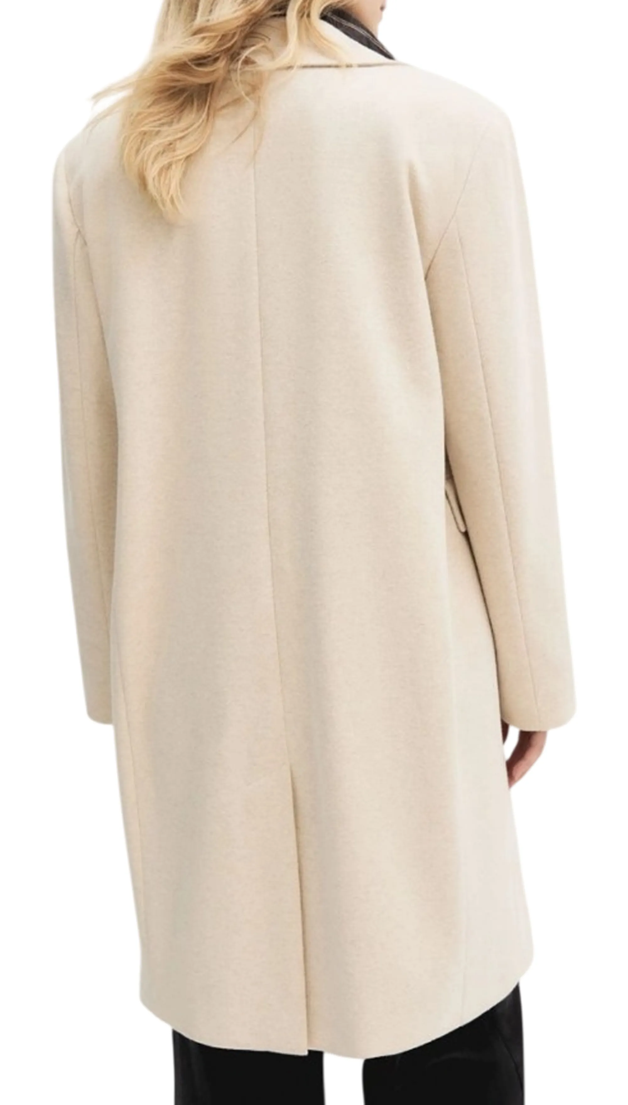 Linea Emme Marella B'Emmtritone Coat ' Ivory 2625906021 199210