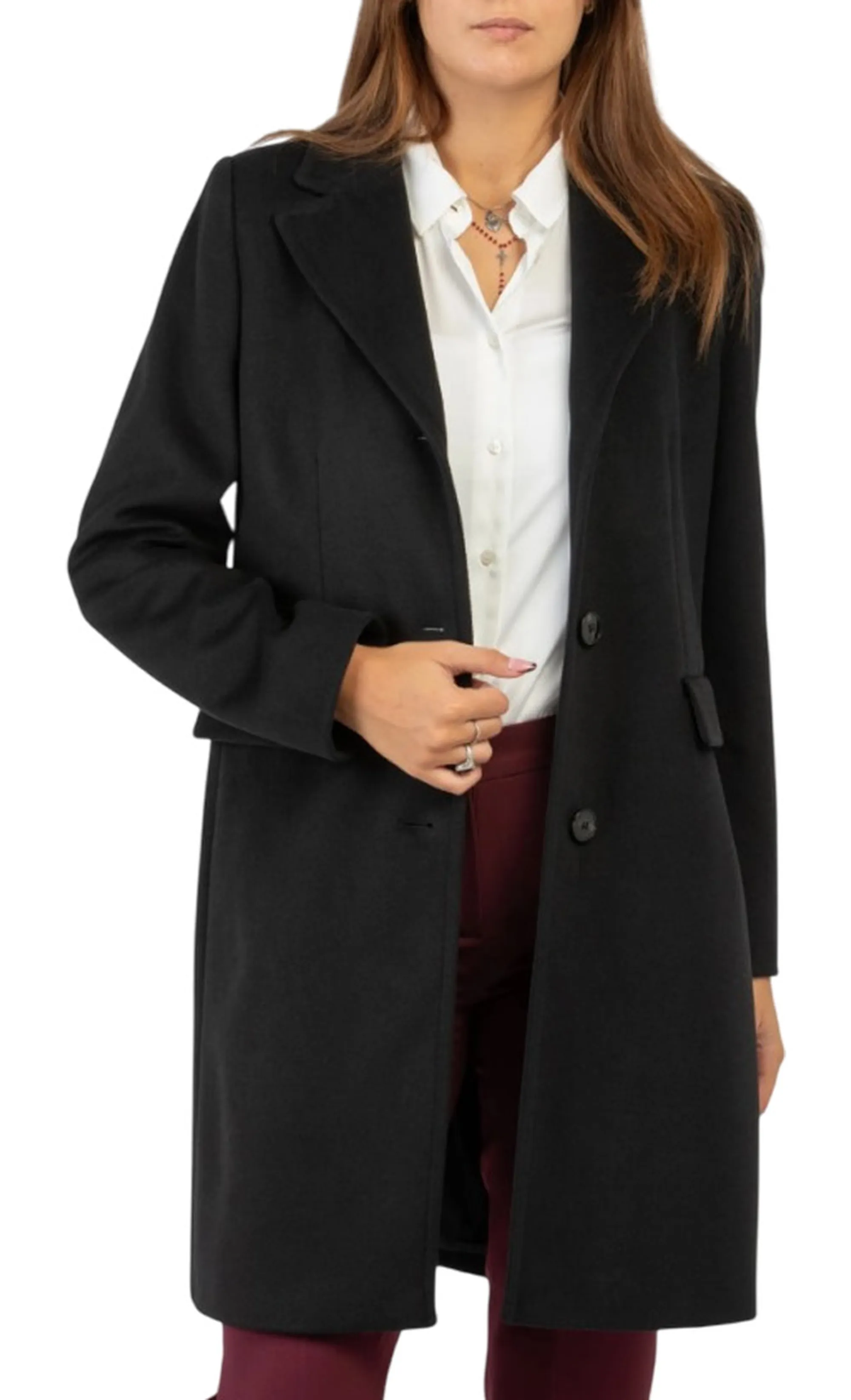 Linea Emme Marella B'Acerbi Coat ' Black 2525906032 167028