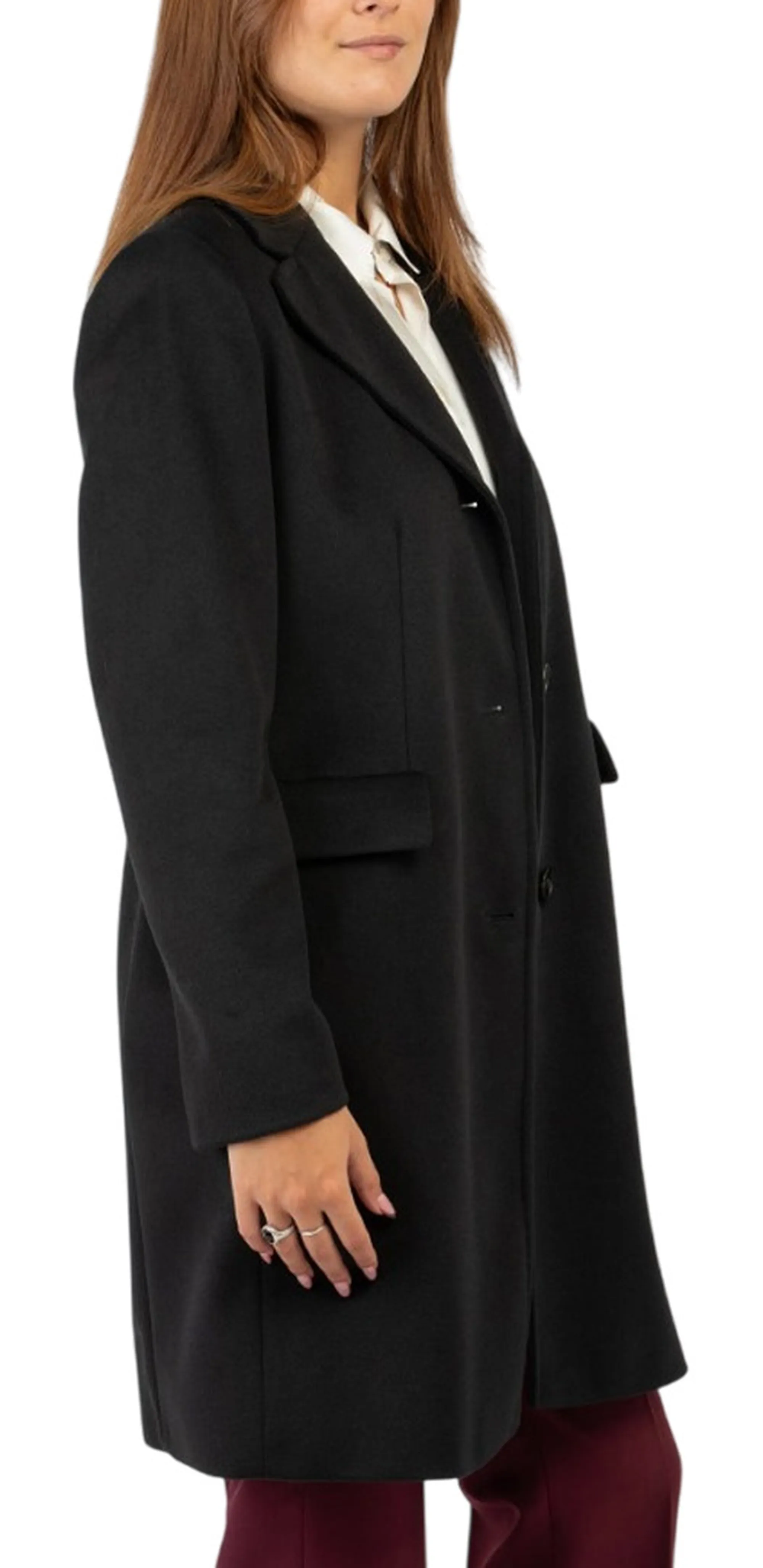 Linea Emme Marella B'Acerbi Coat ' Black 2525906032 167029