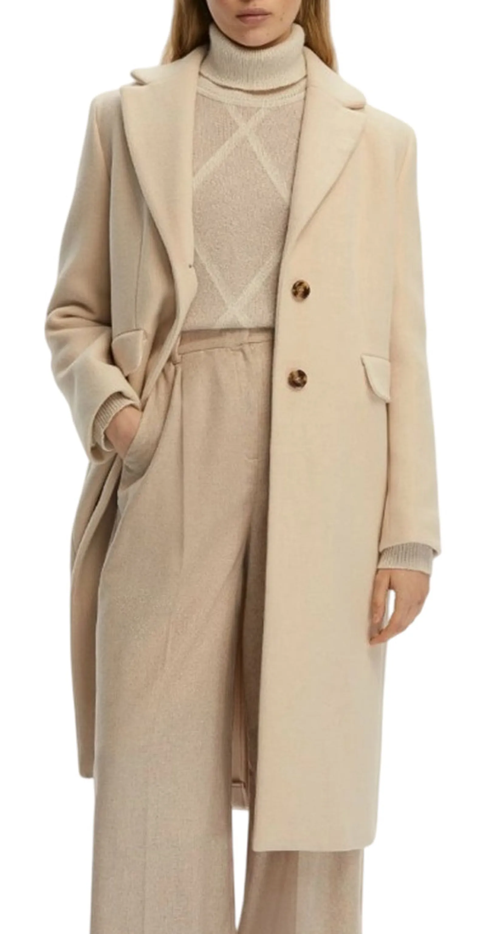 Linea Emme Marella Cappotto Bormio Bianco 2525016042 169293