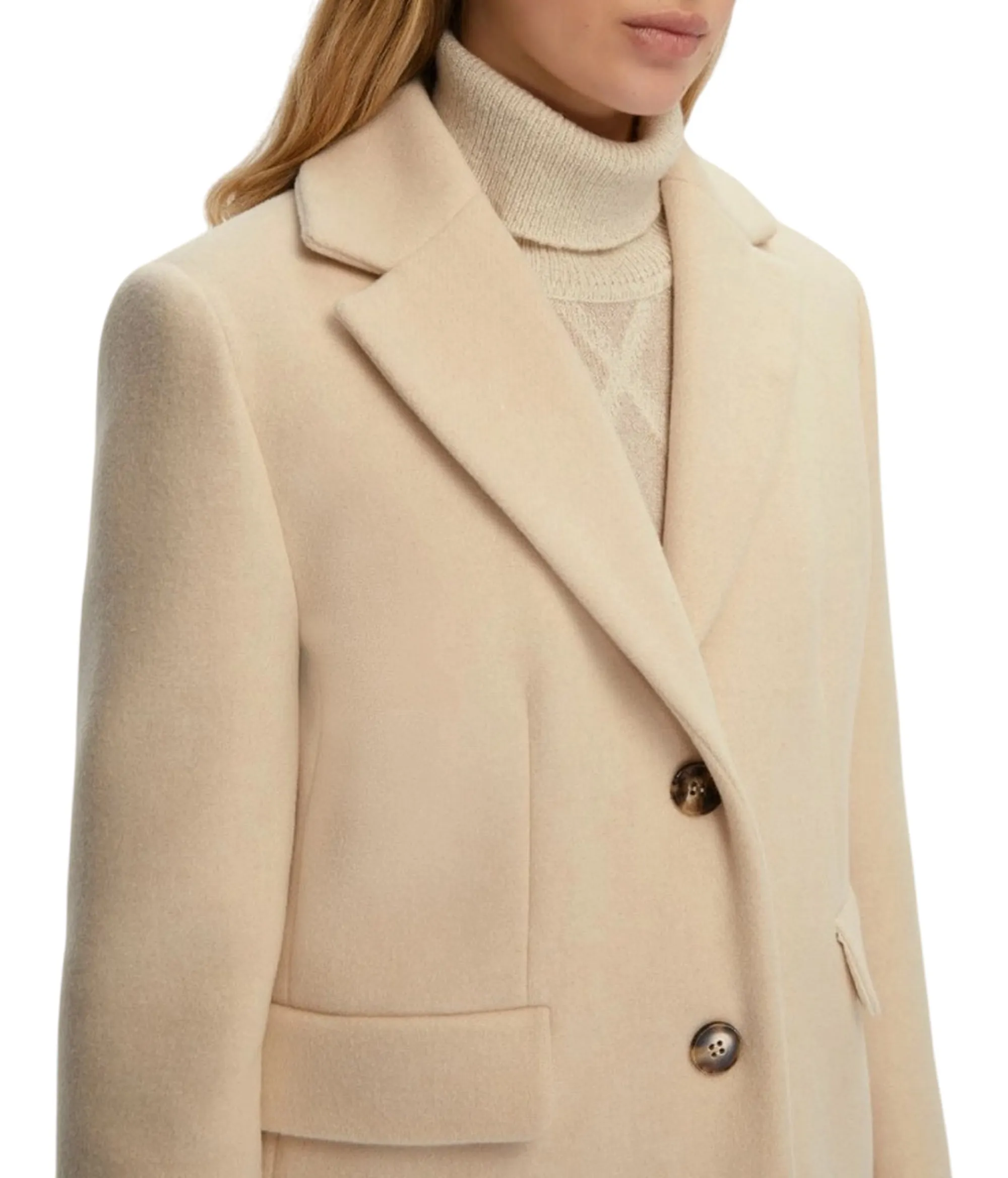 Linea Emme Marella B'Bormio Coat ' White 2525016042 169296