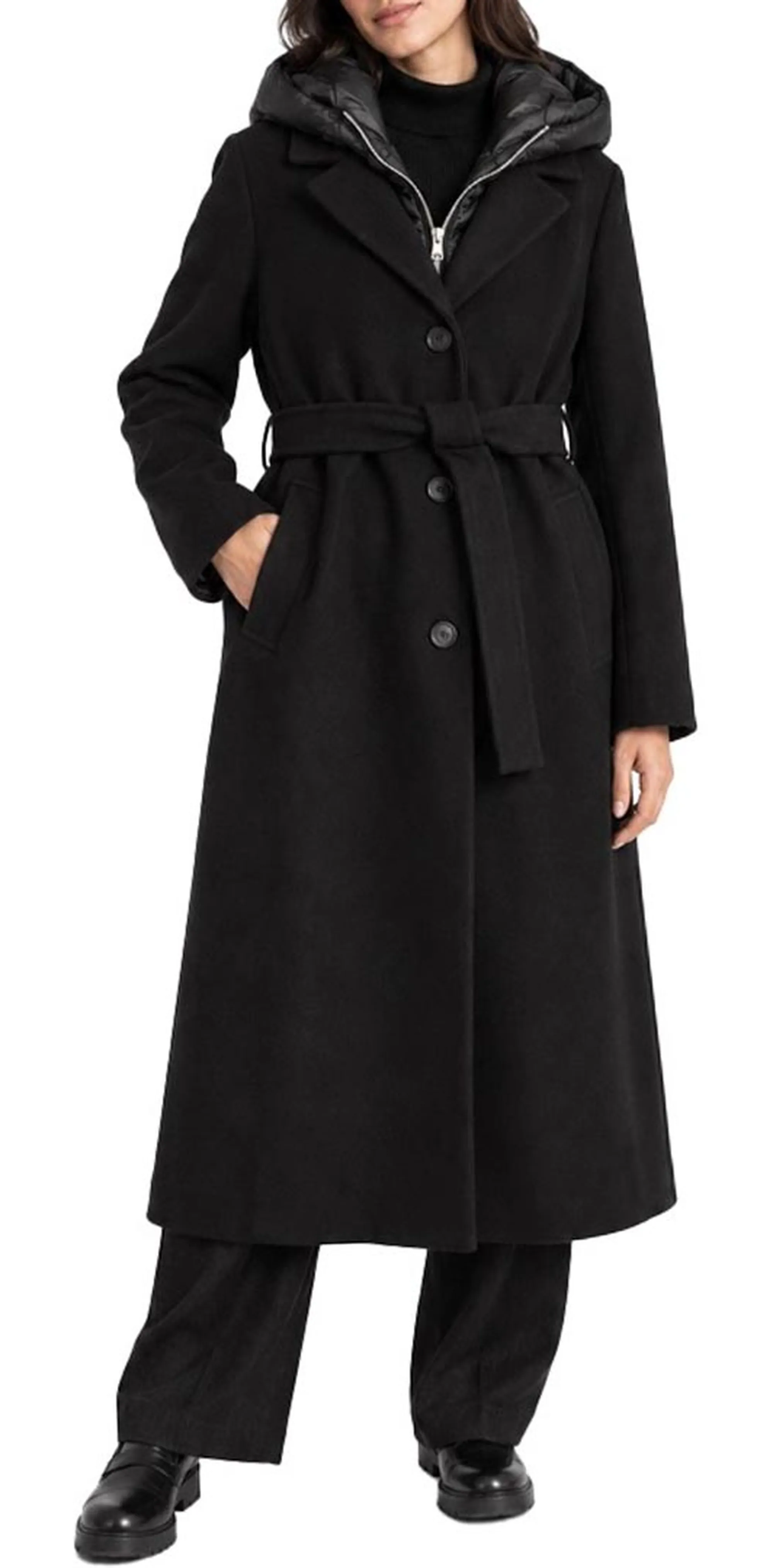 Linea Emme Marella B'Emmdesiderio Coat ' Black 2625496112 199058