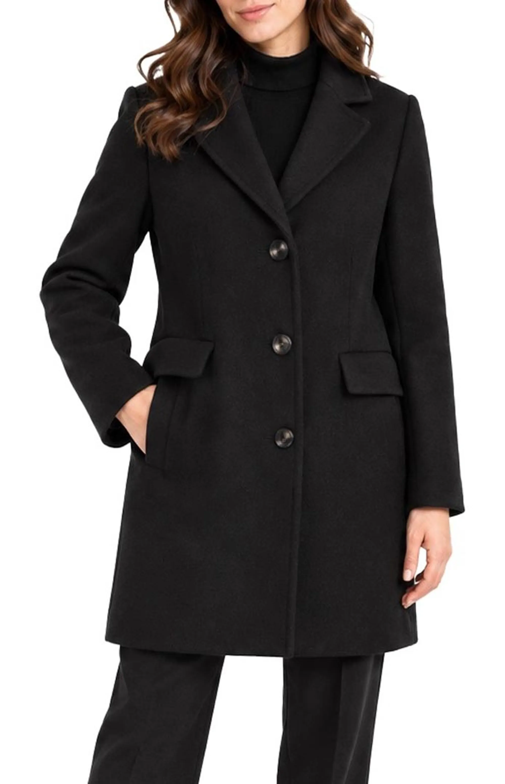 Linea Emme Marella B'Emmstagno Coat ' Black 2625906052 199055