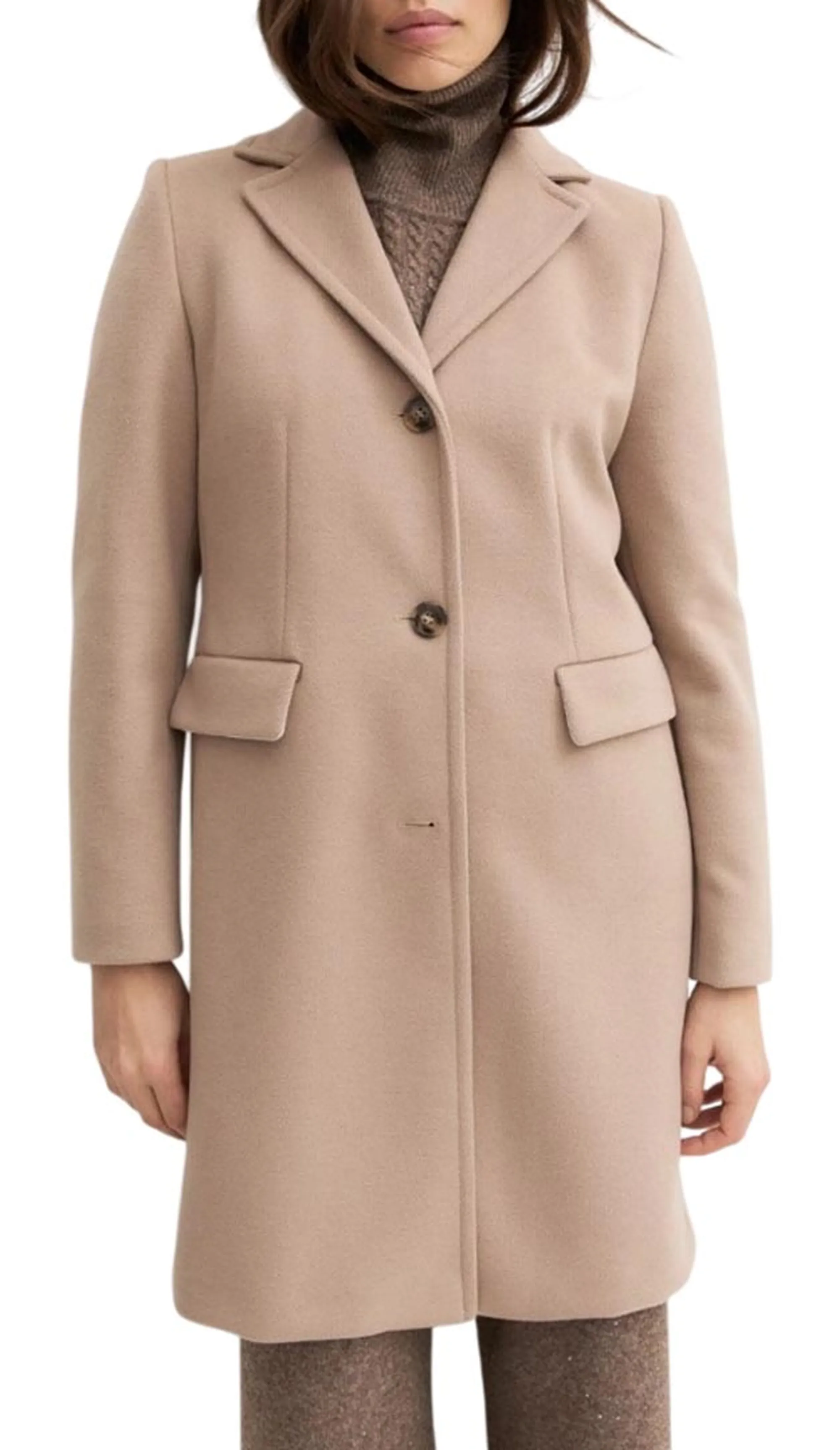 Linea Emme Marella B'Emmstagno Coat ' Hazelnut 2625906052 199051