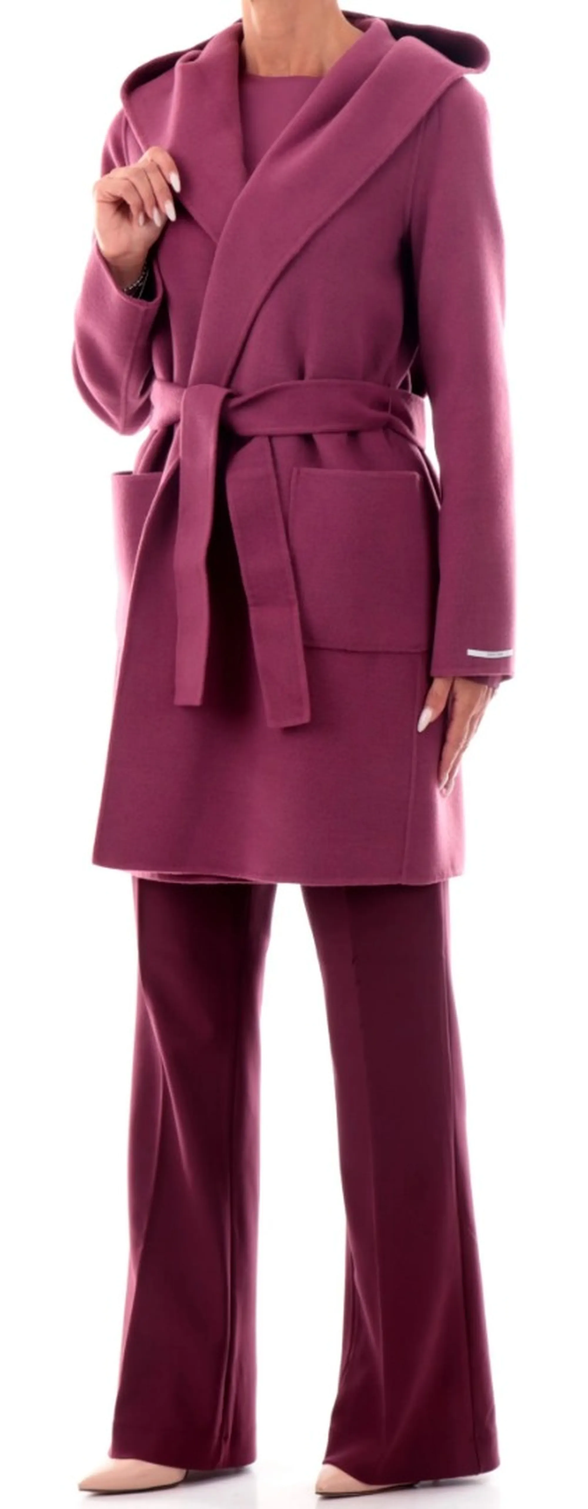 Linea Emme Marella Cappotto Oblato Malva 2525016011 166854