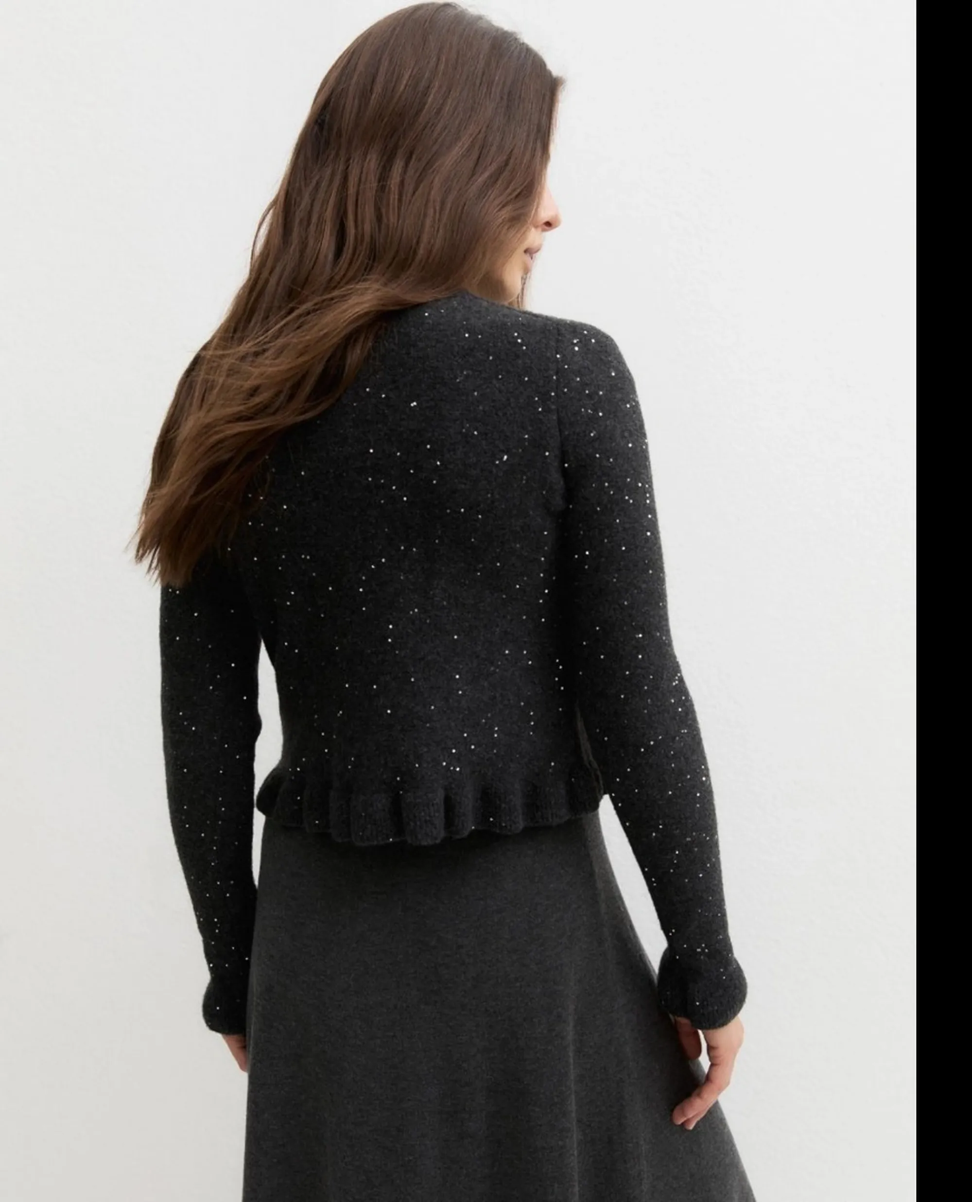 Linea Emme Marella B'Cardigan Emmstrano ' Dark Gray 2625346022 198353