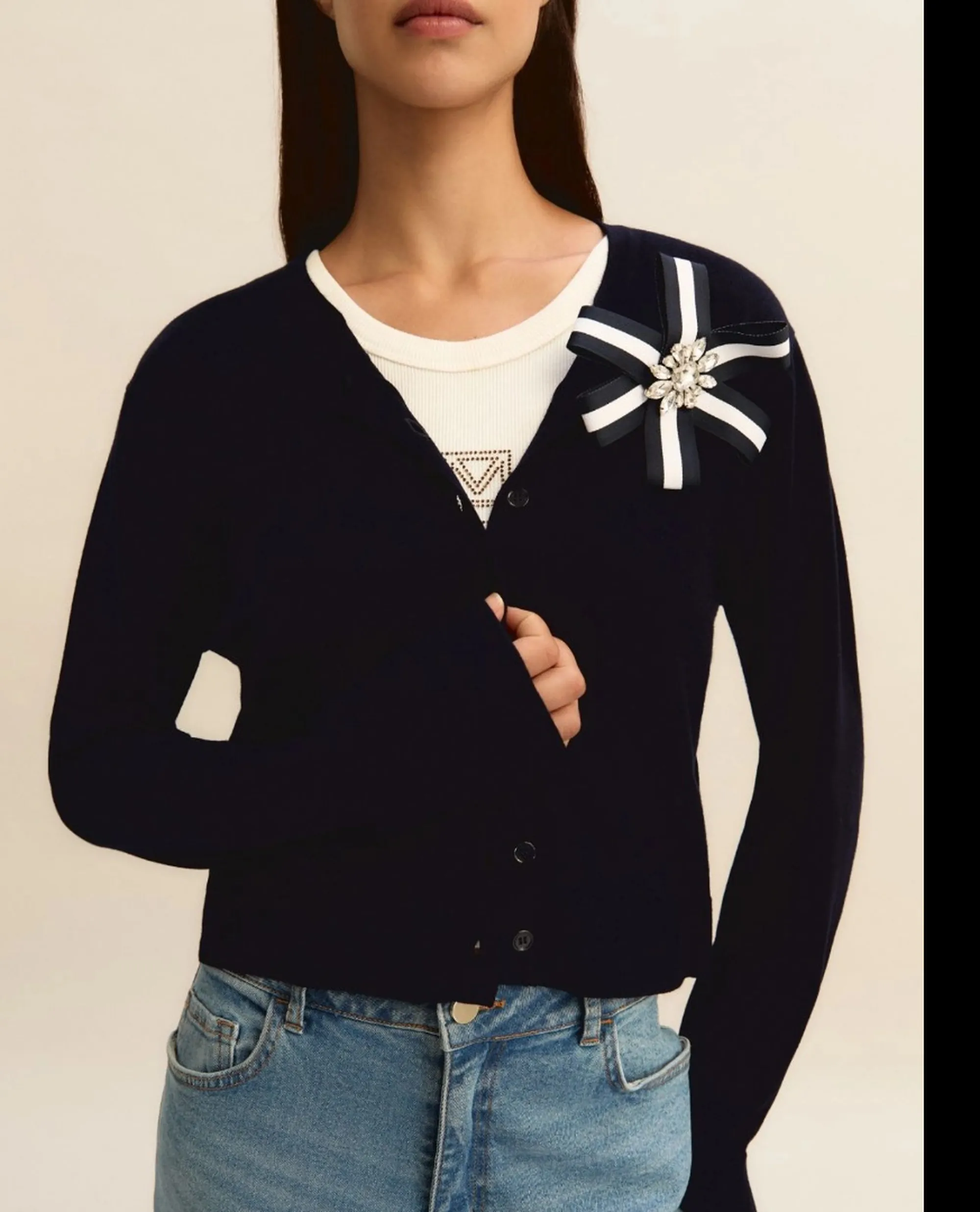 Linea Emme Marella Cardigan Emmvicario Blu 2615341031 175140