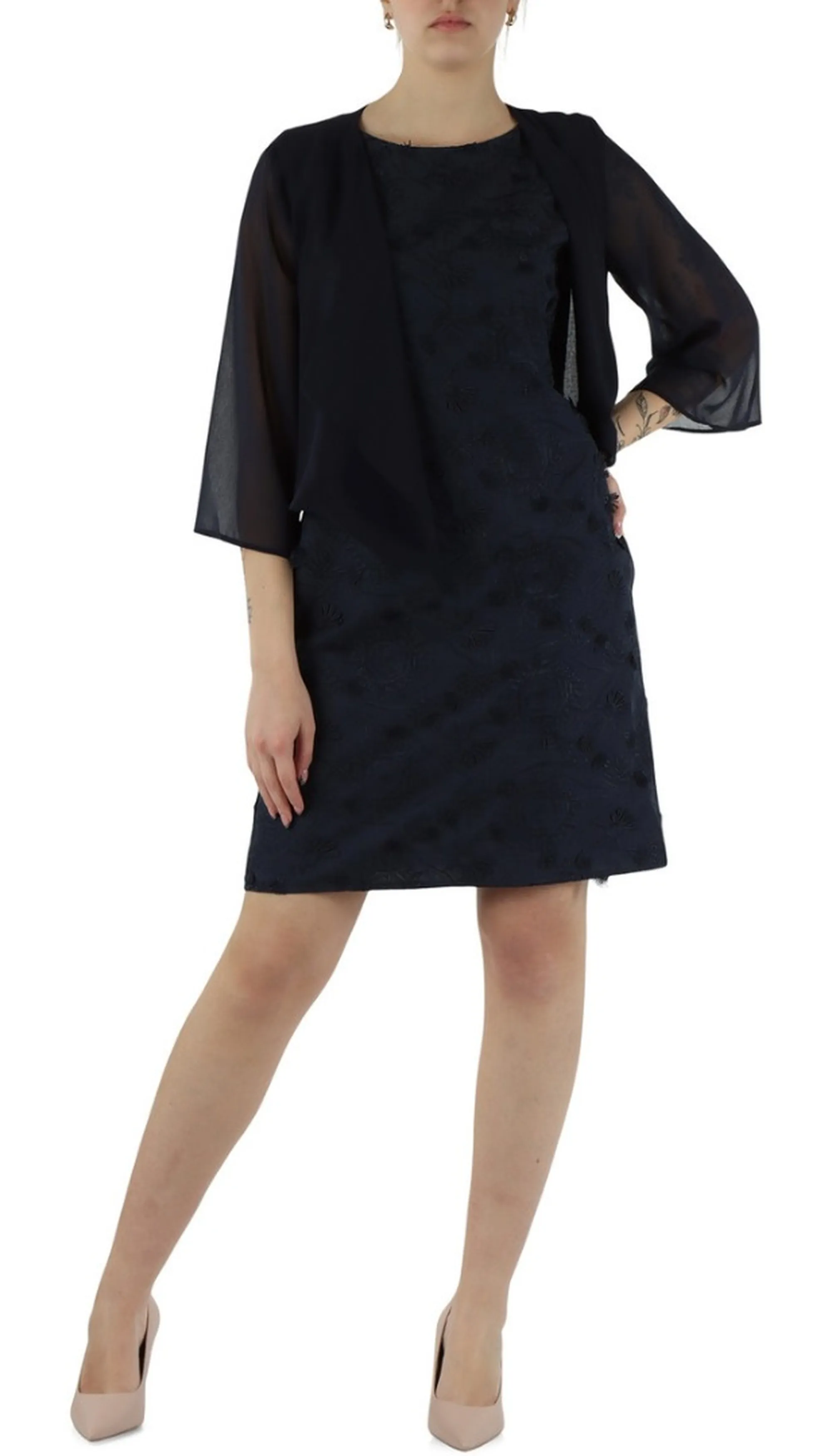 Linea Emme Marella B'Emmaerosi Shawl ' Blu 2615731032 182156