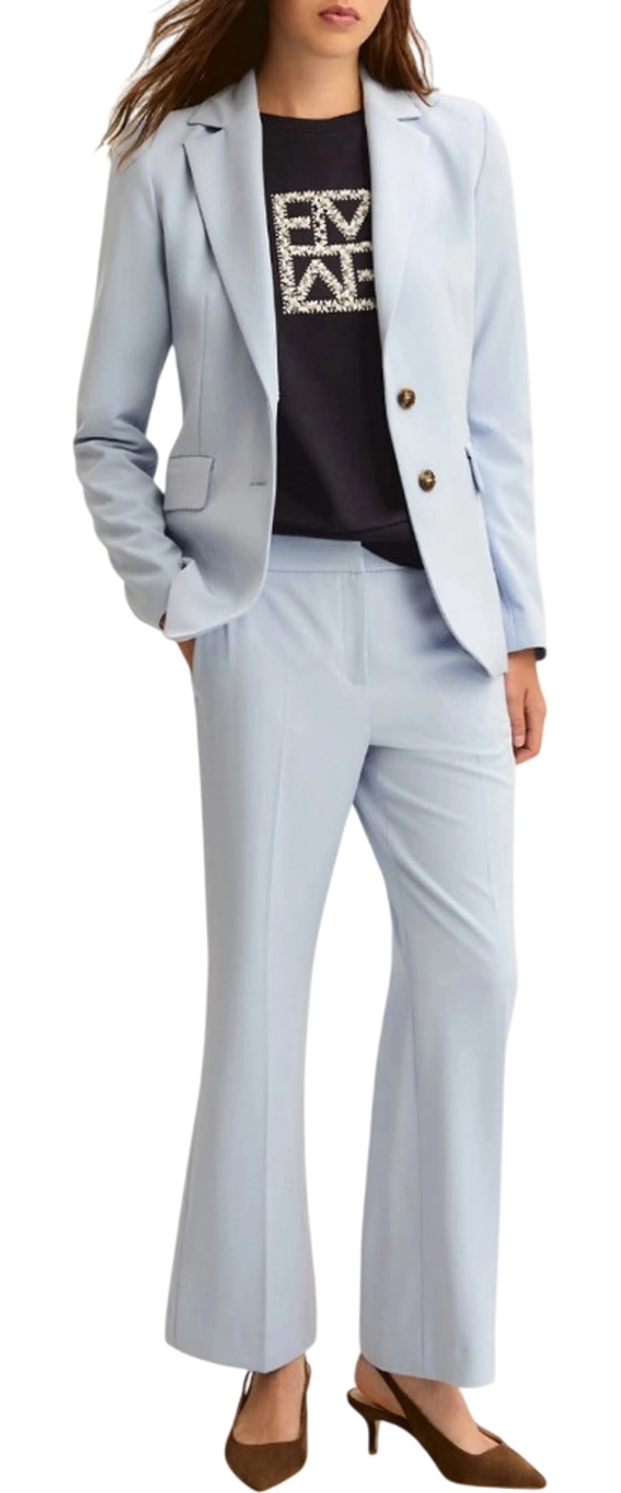 Linea Emme Marella B'Emmfarnese Jacket1 ' Sky Blue 2615041231 177275