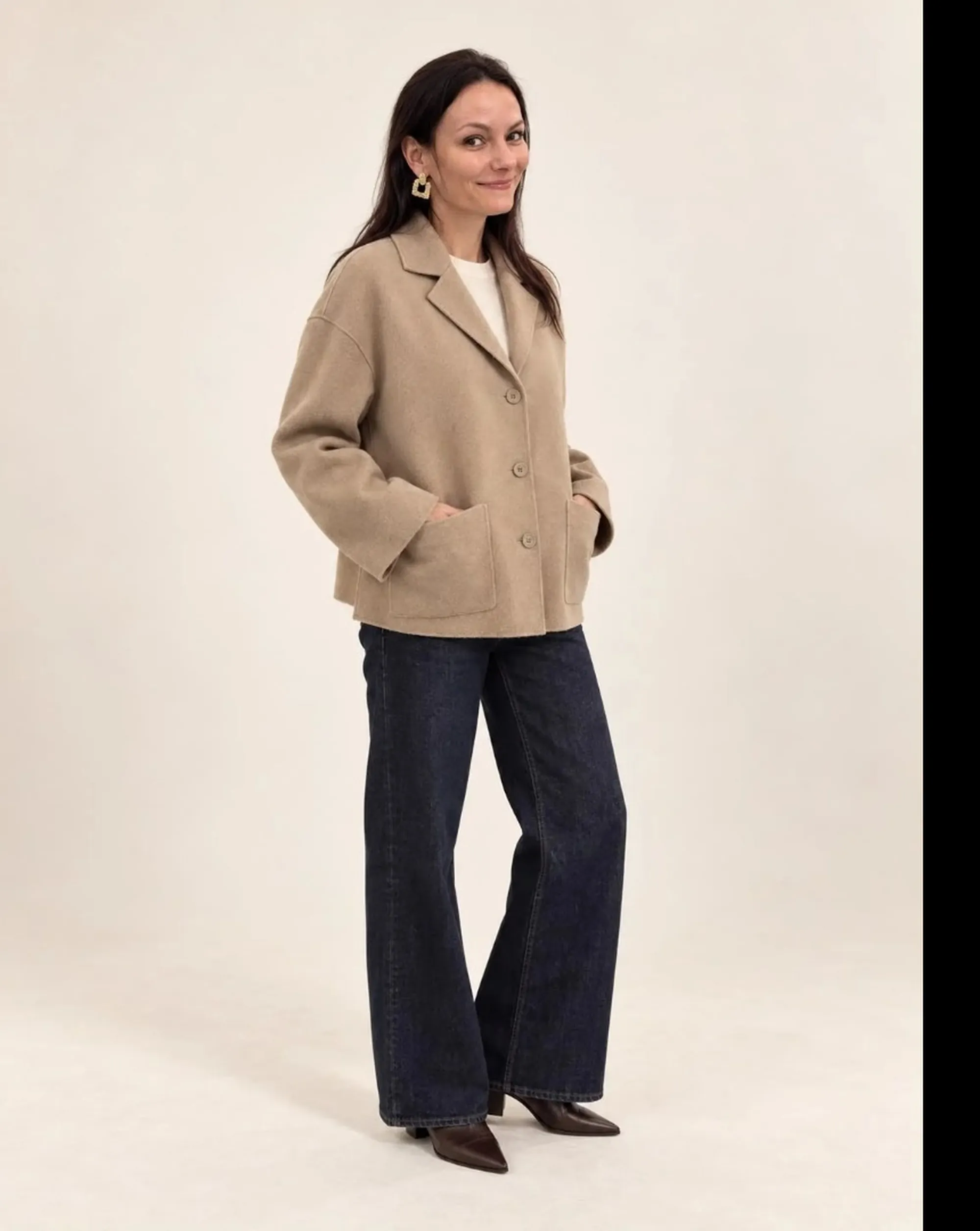 Linea Emme Marella Giacca Emmflipper Beige 2625086011 196636