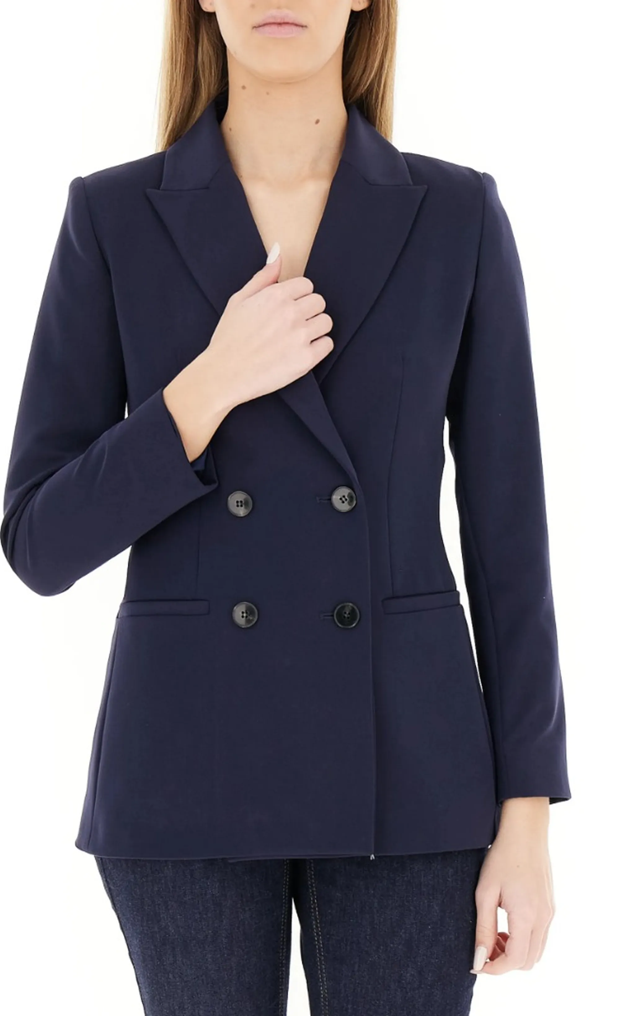 Linea Emme Marella Giacca Emmkaki1 Blu 2615041241 174896