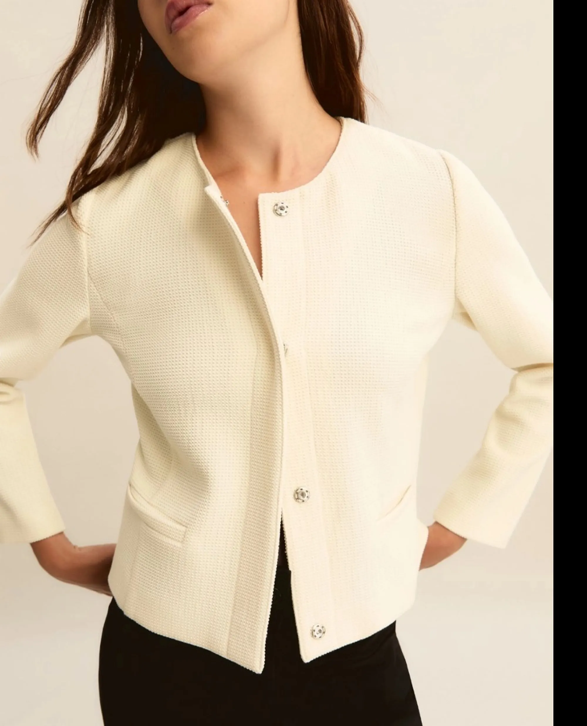 Linea Emme Marella Giacca Emmmoli Bianco 2615041061 174831