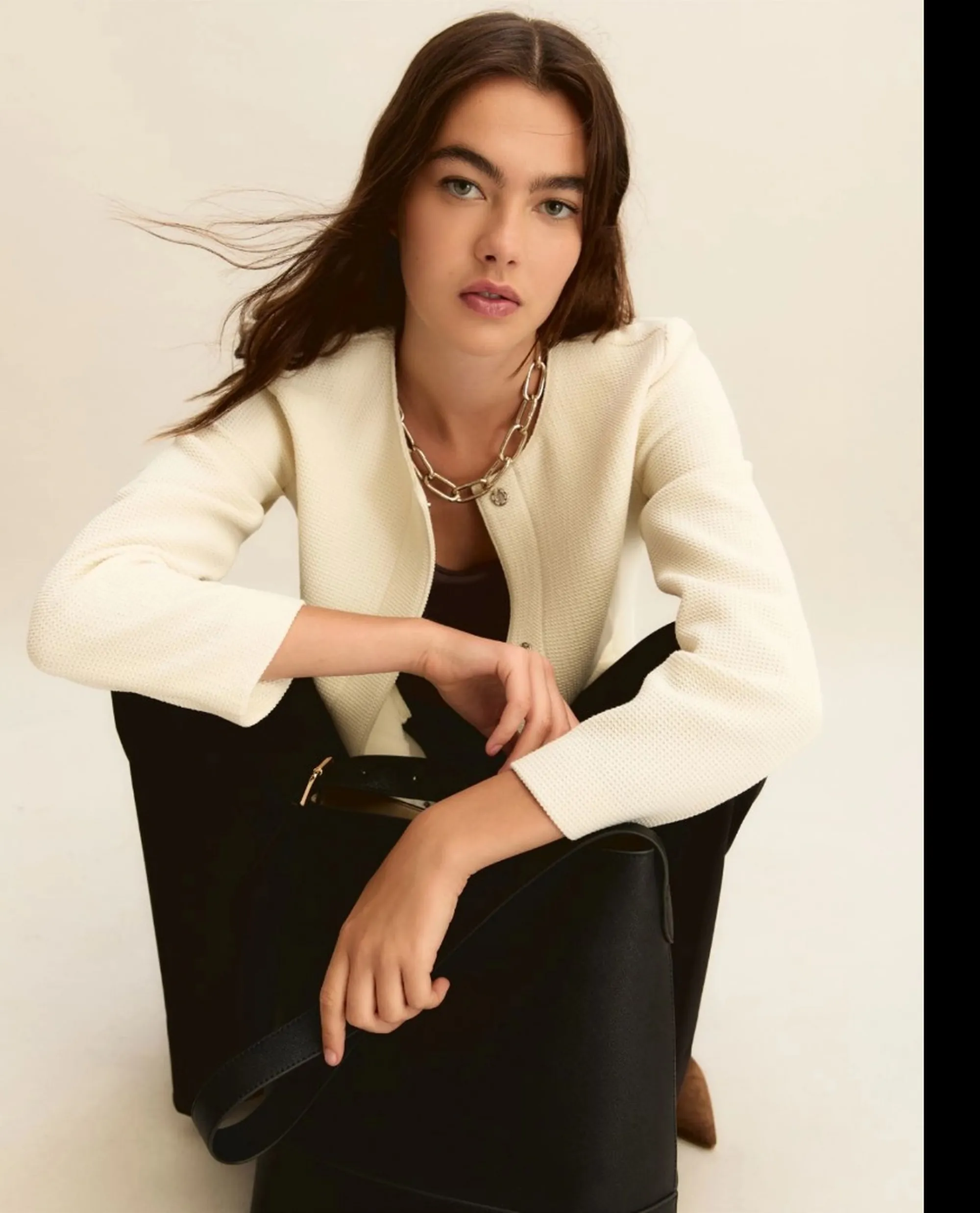 Linea Emme Marella Giacca Emmmoli Bianco 2615041061 174832