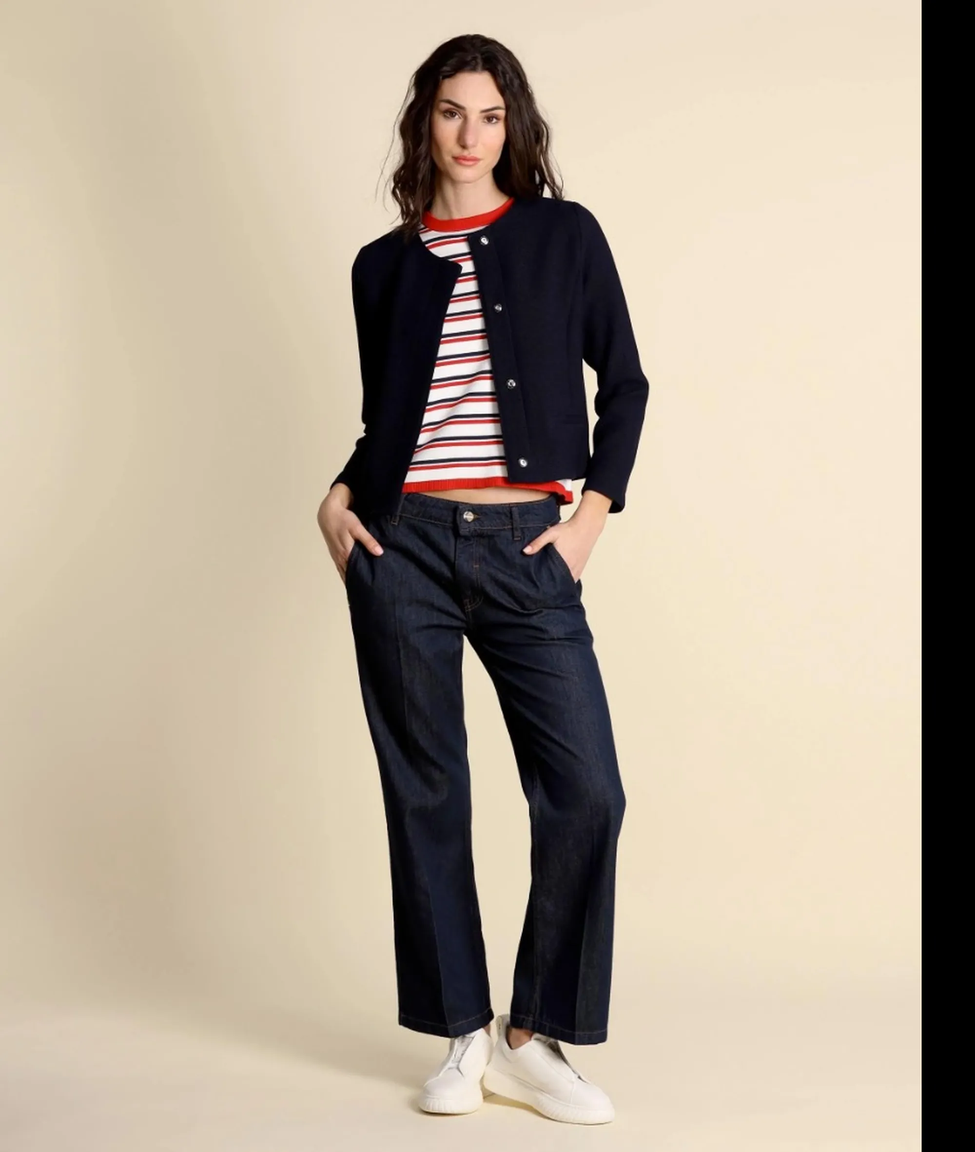 Linea Emme Marella Giacca Emmmoli Blu 2615041061 174837