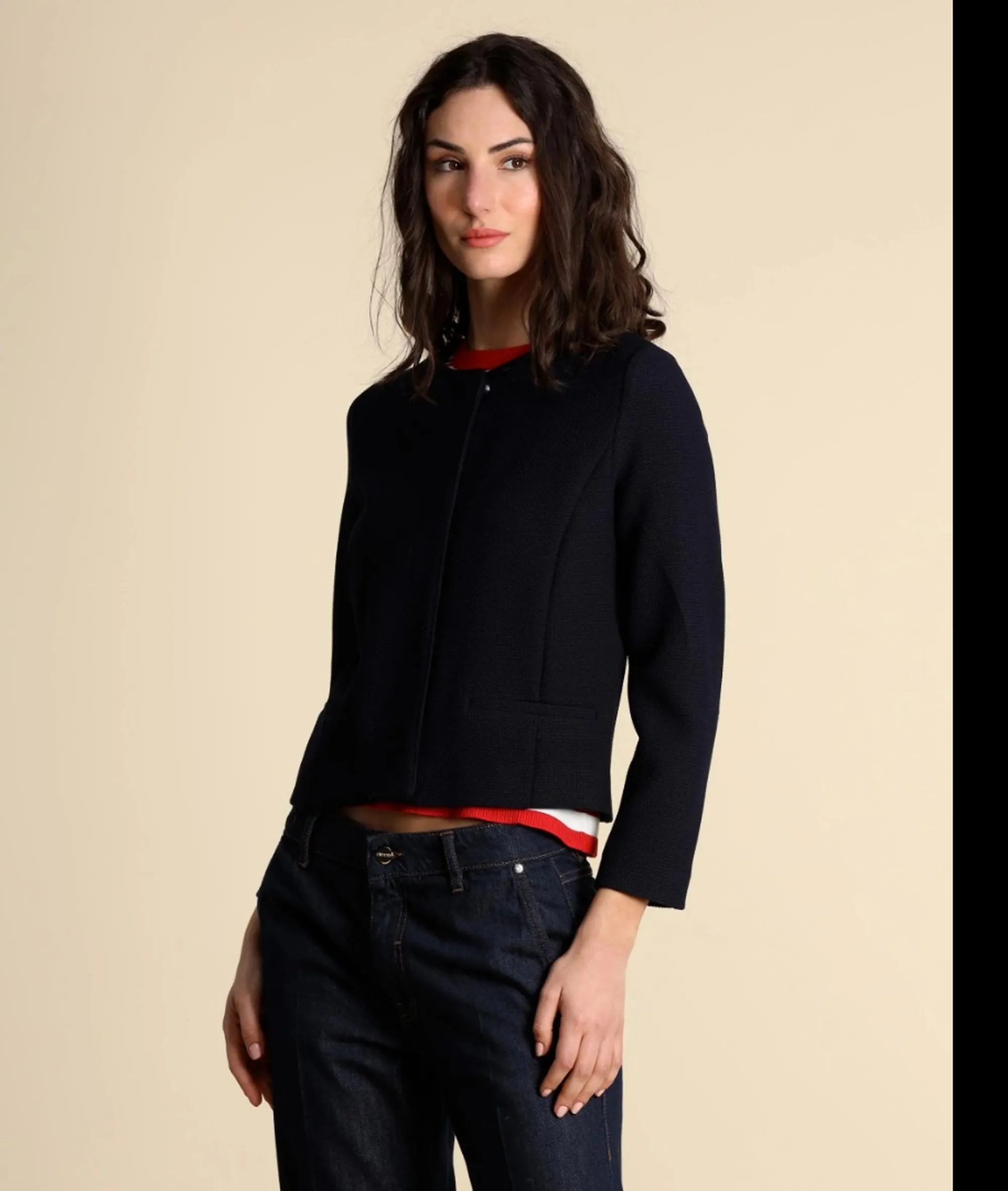 Linea Emme Marella Giacca Emmmoli Blu 2615041061 174839