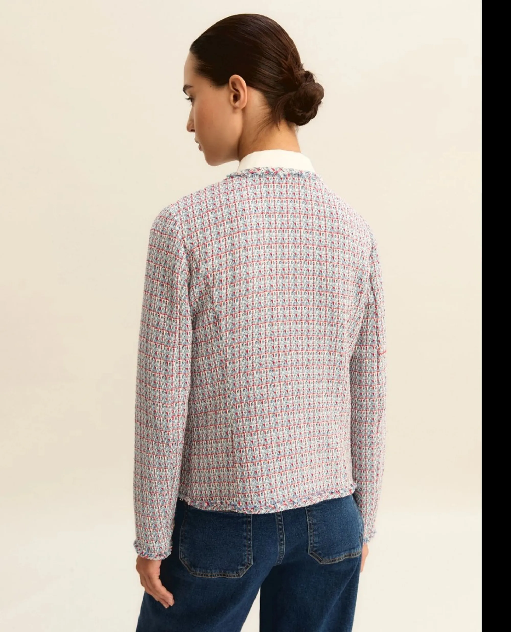 Linea Emme Marella Giacca Emmribes Azzurro 2615041081 174842