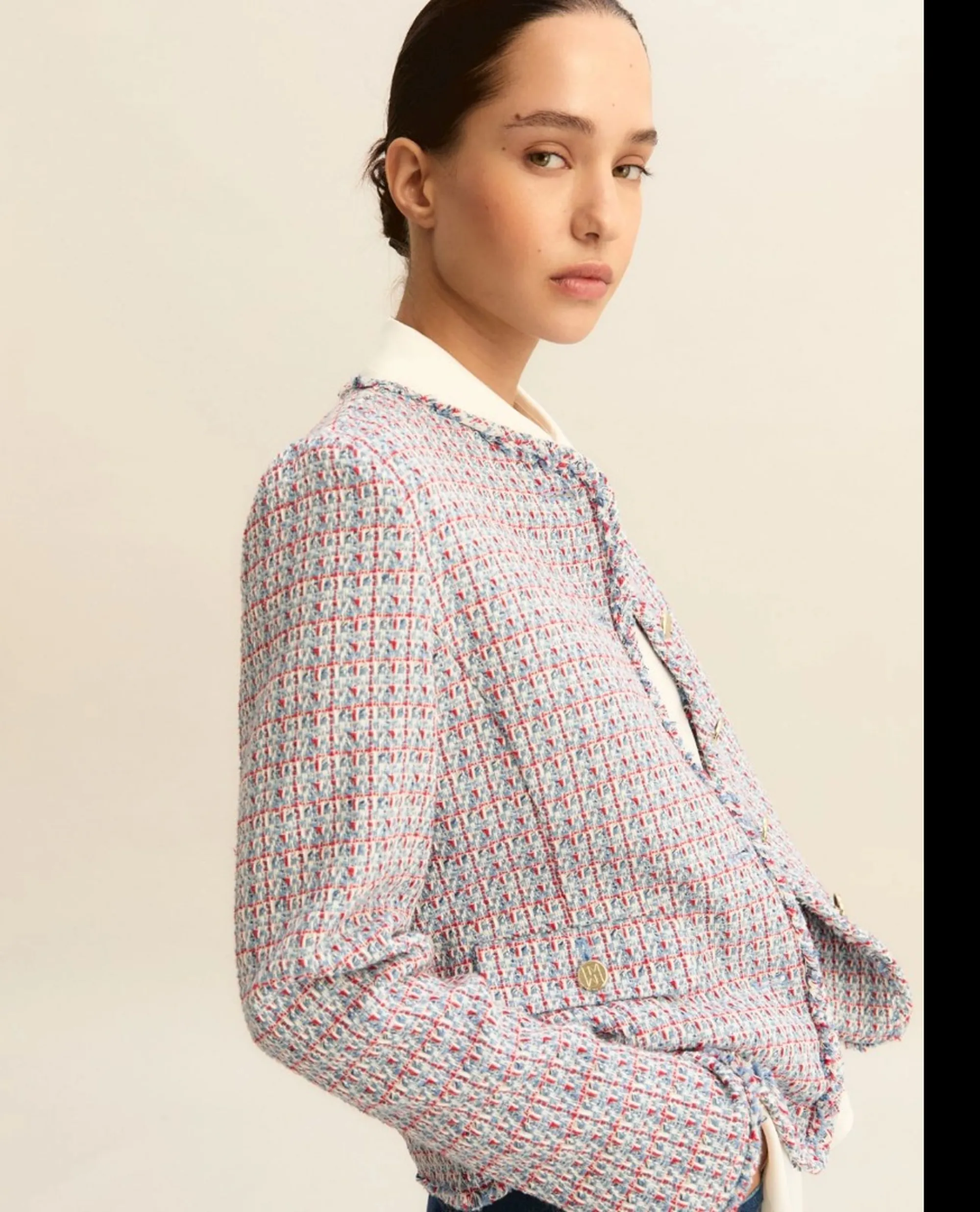 Linea Emme Marella Giacca Emmribes Azzurro 2615041081 174845