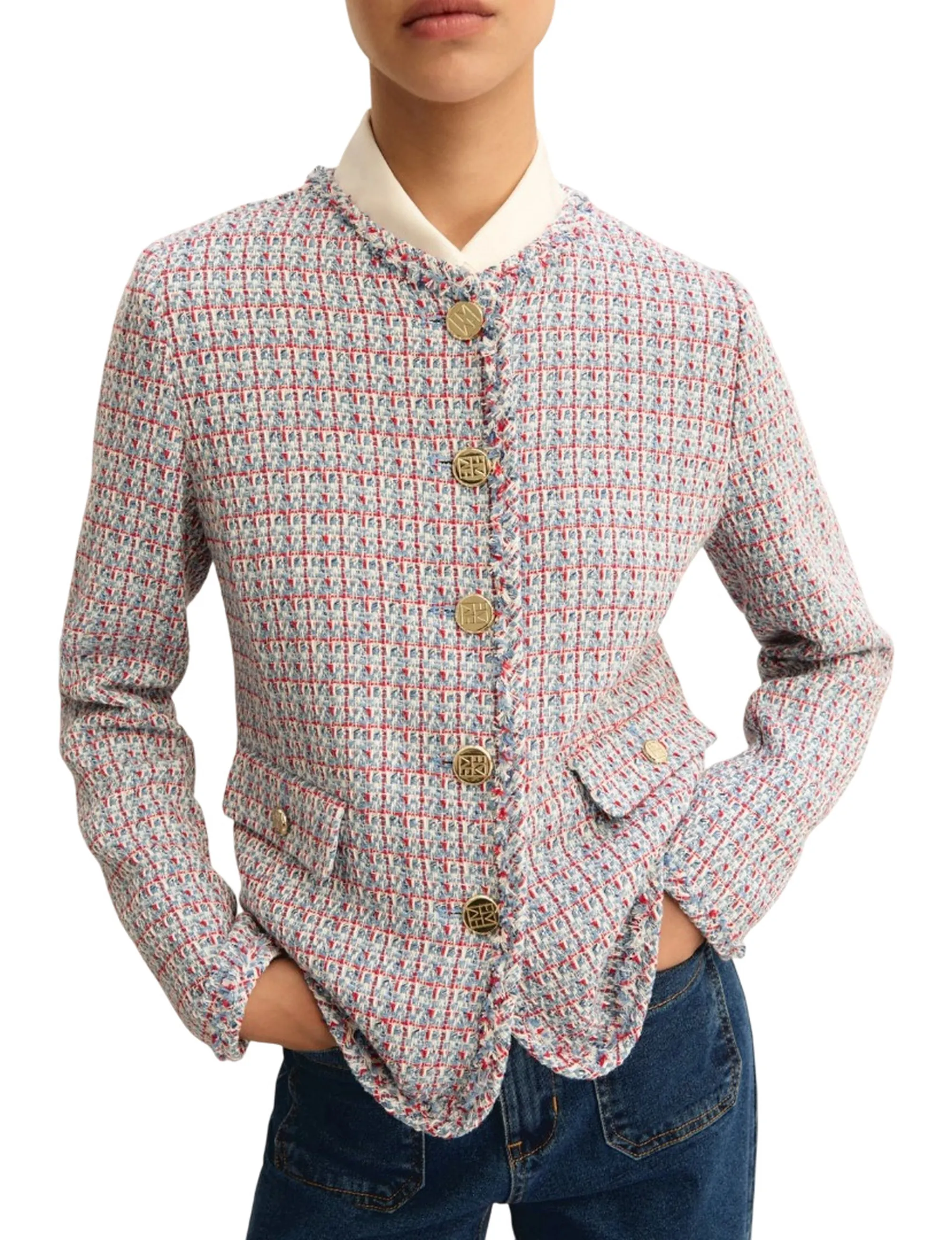 Linea Emme Marella B'Emmribes Jacket ' Sky Blue 2615041081 177324