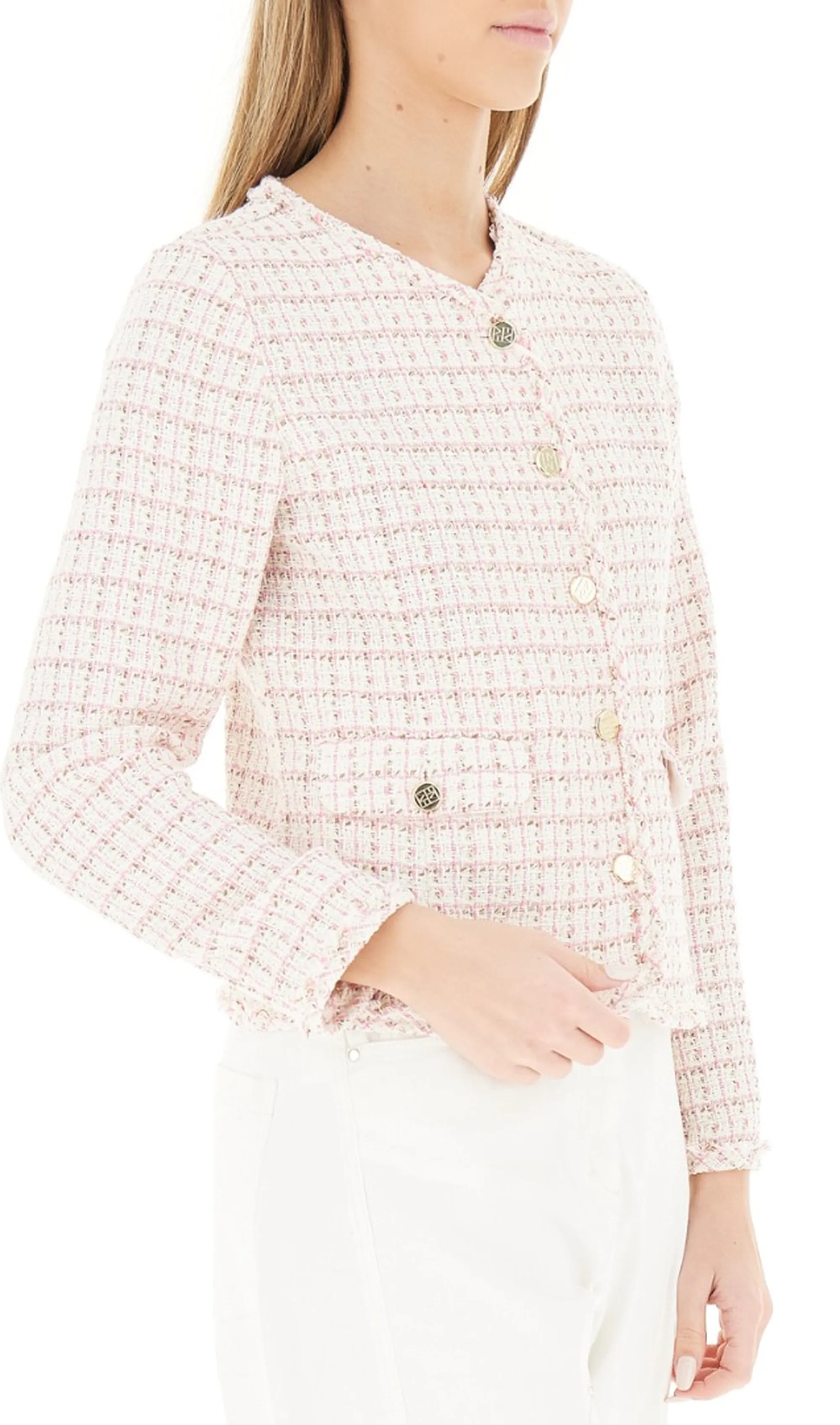 Linea Emme Marella Giacca Emmribes Rosa 2615041081 174851