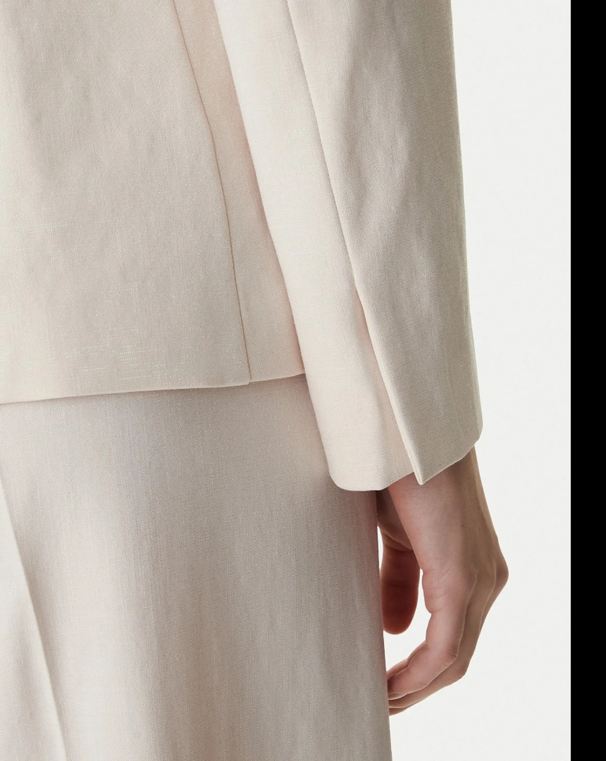 Linea Emme Marella Giacca Emmslogan1 Ecru 2615041211 174864