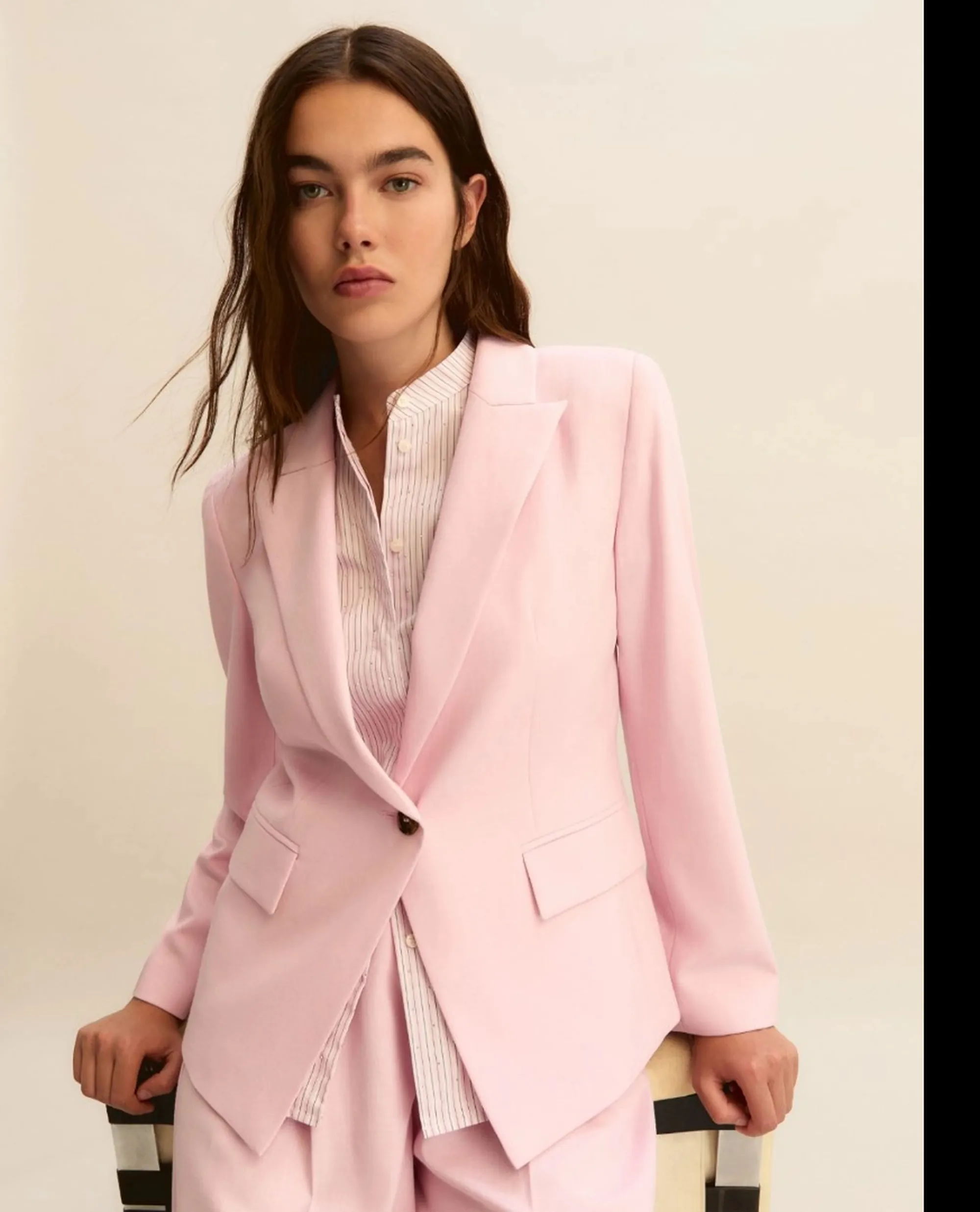 Linea Emme Marella Giacca Emmslogan1 Rosa 2615041211 174857