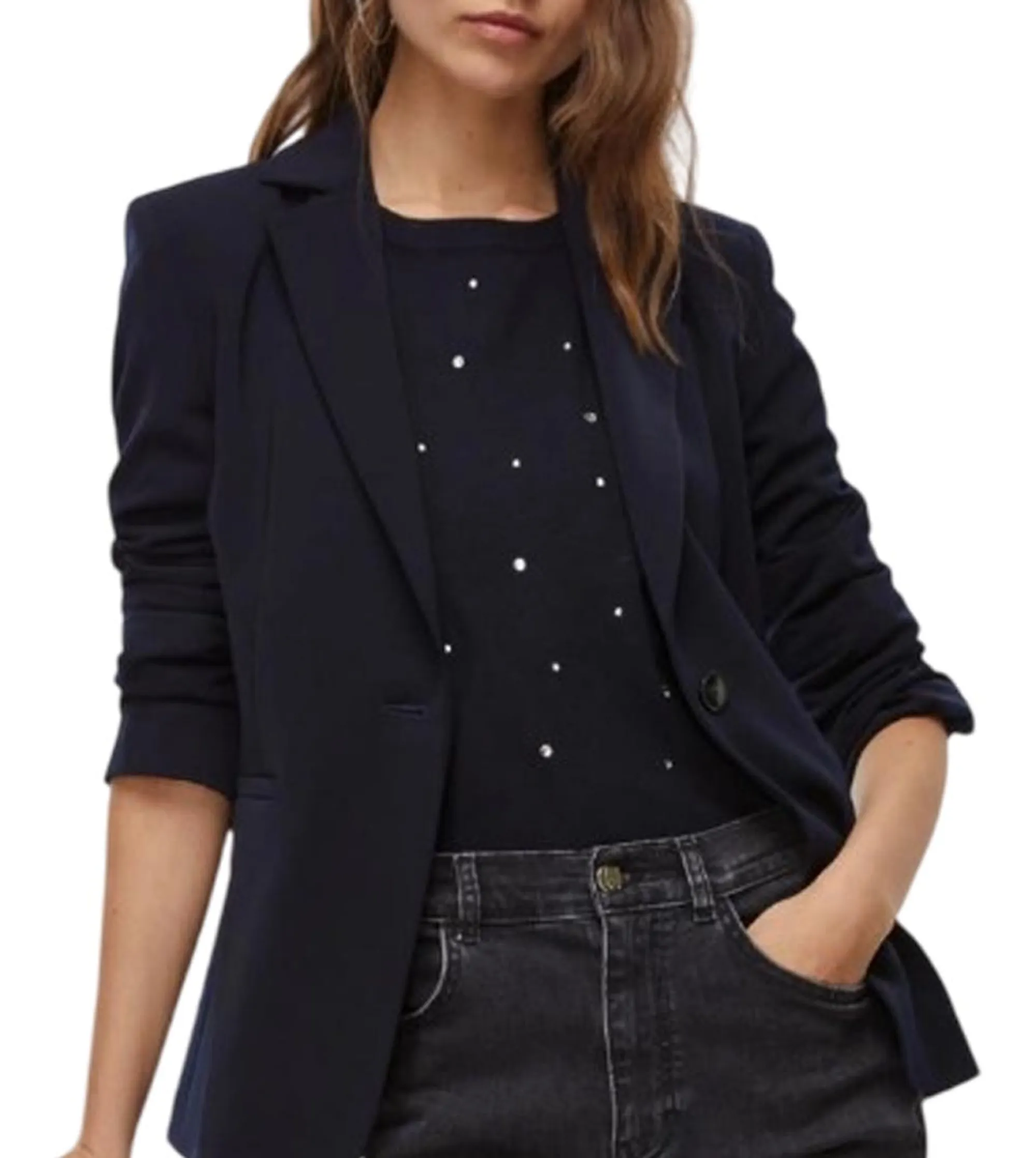 Linea Emme Marella Giacca Gambero Blu 2525046081 164991