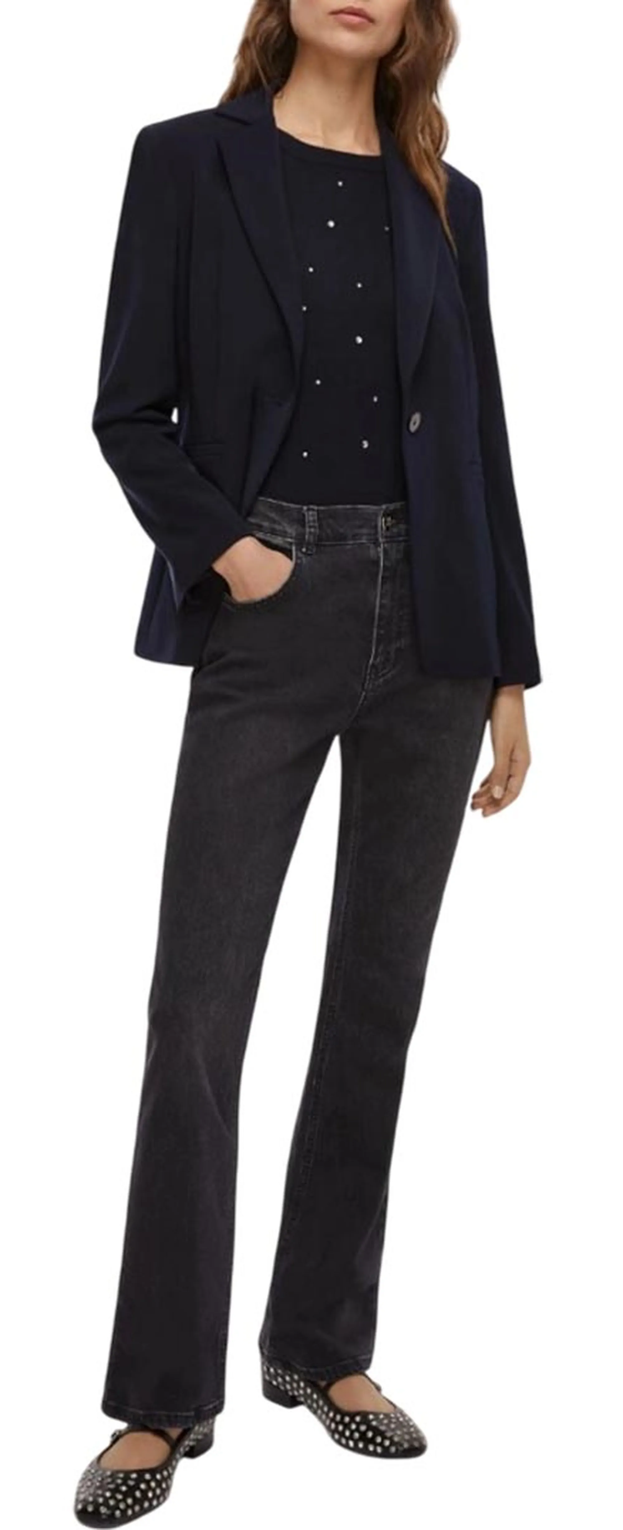 Linea Emme Marella Giacca Gambero Blu 2525046081 164992