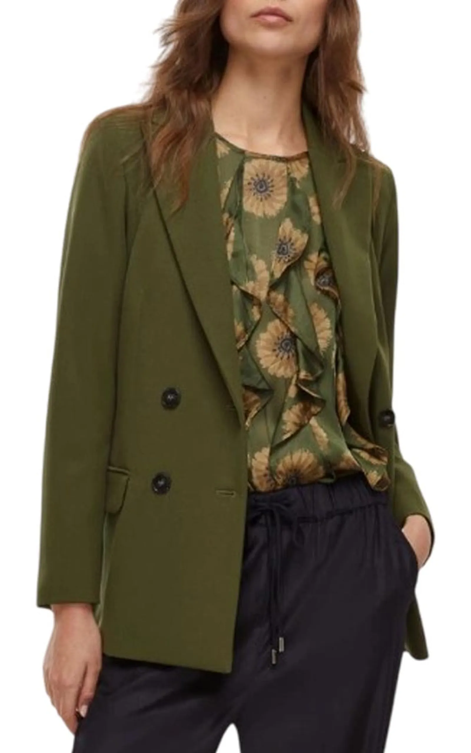 Linea Emme Marella Giacca Minorca Verde 2525046091 164994