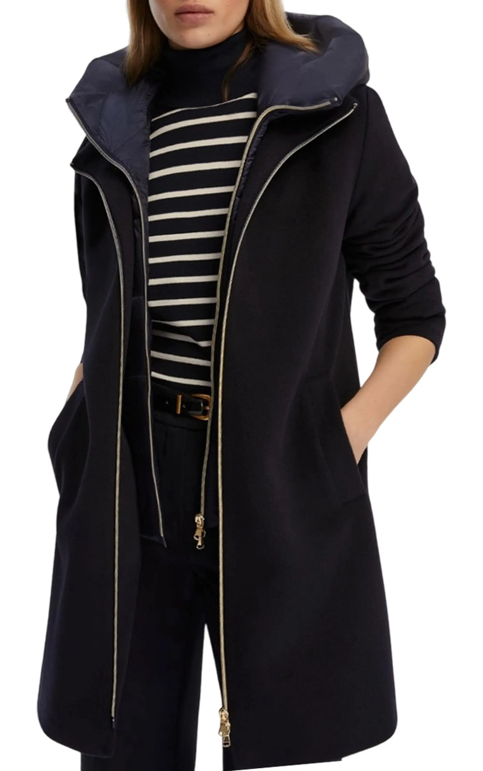 Linea Emme Marella Giaccone Bacio Blu 2525496042 165374