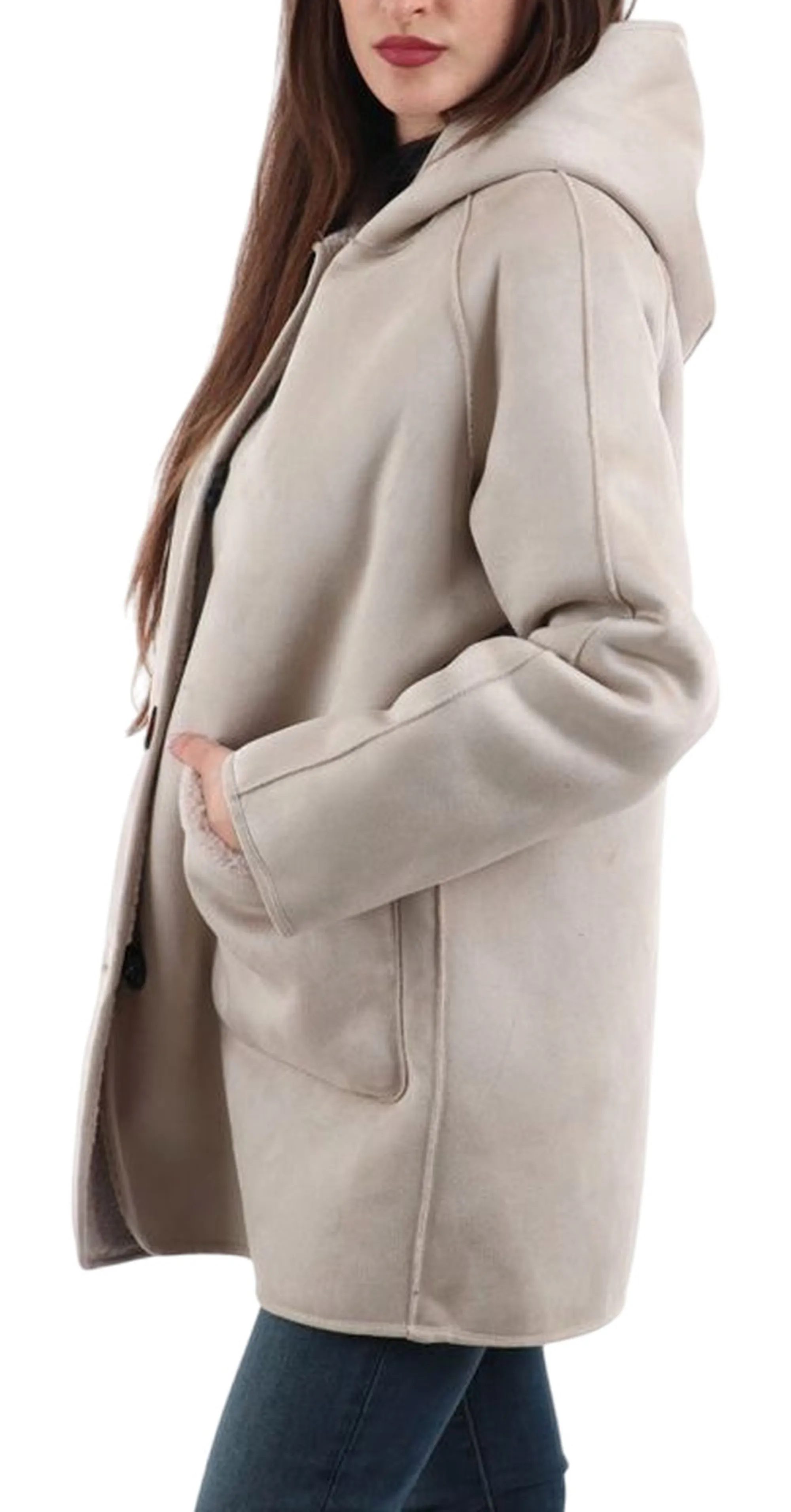 Linea Emme Marella Giaccone Gavetta Ecru 2525456072 166922