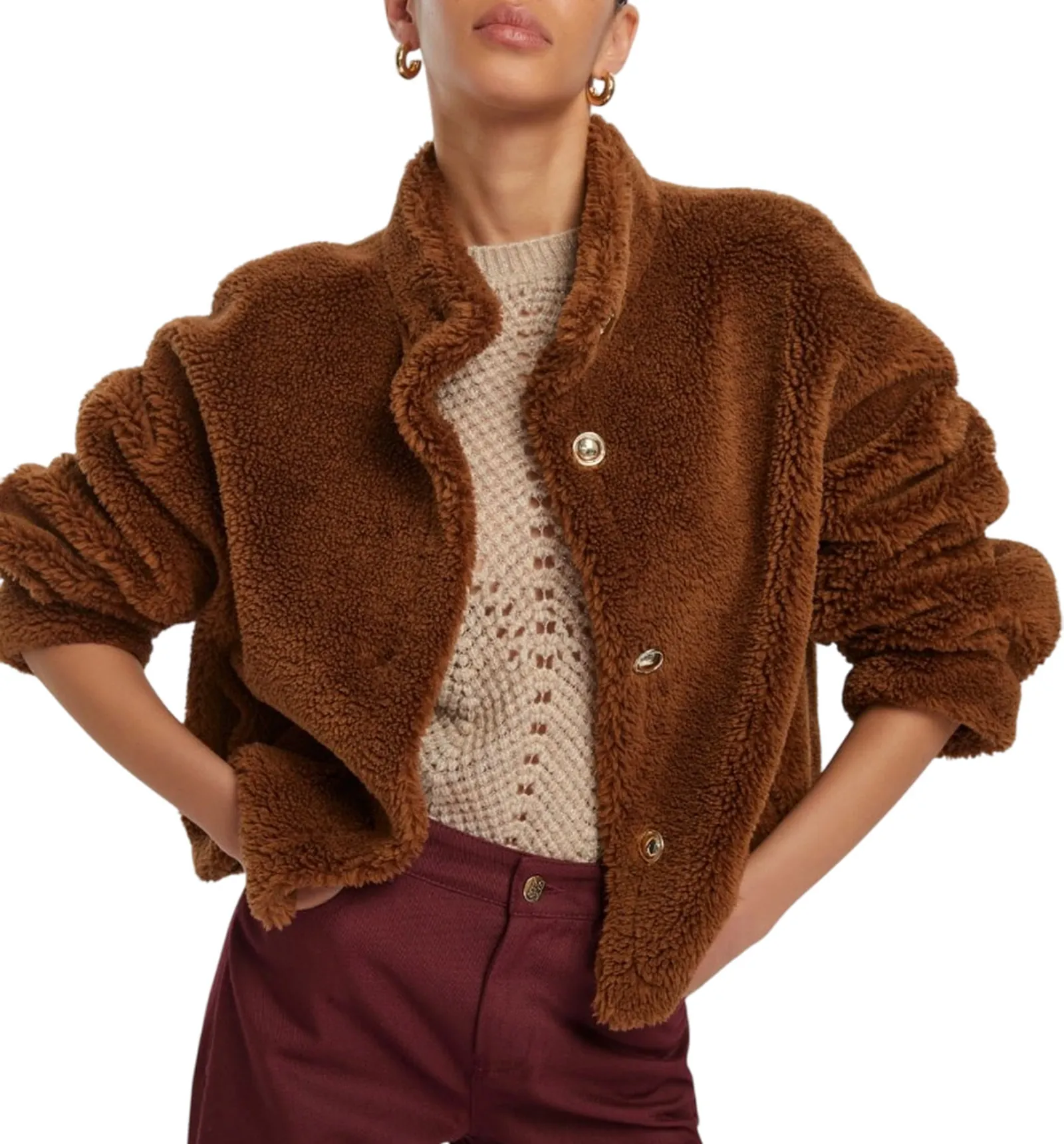 Linea Emme Marella Giaccone Vicenza Cognac 2525456031 165151