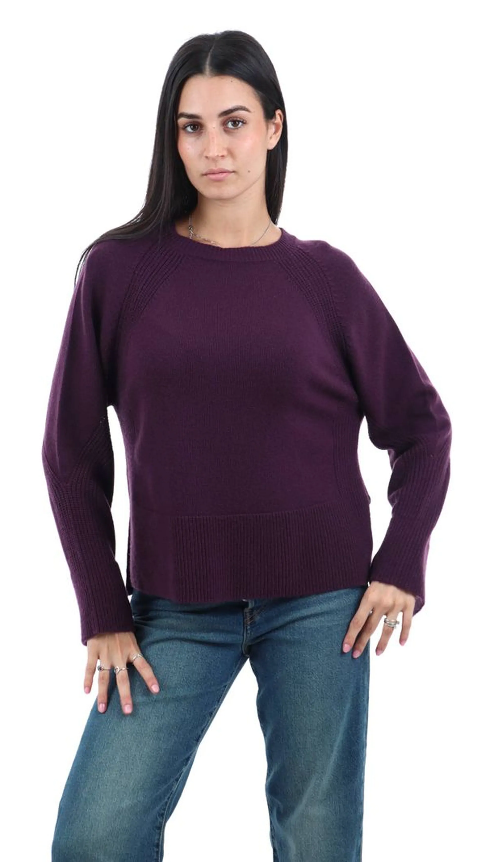 Linea Emme Marella B'Emmarcadia Jersey ' Plum 2625366312 198309