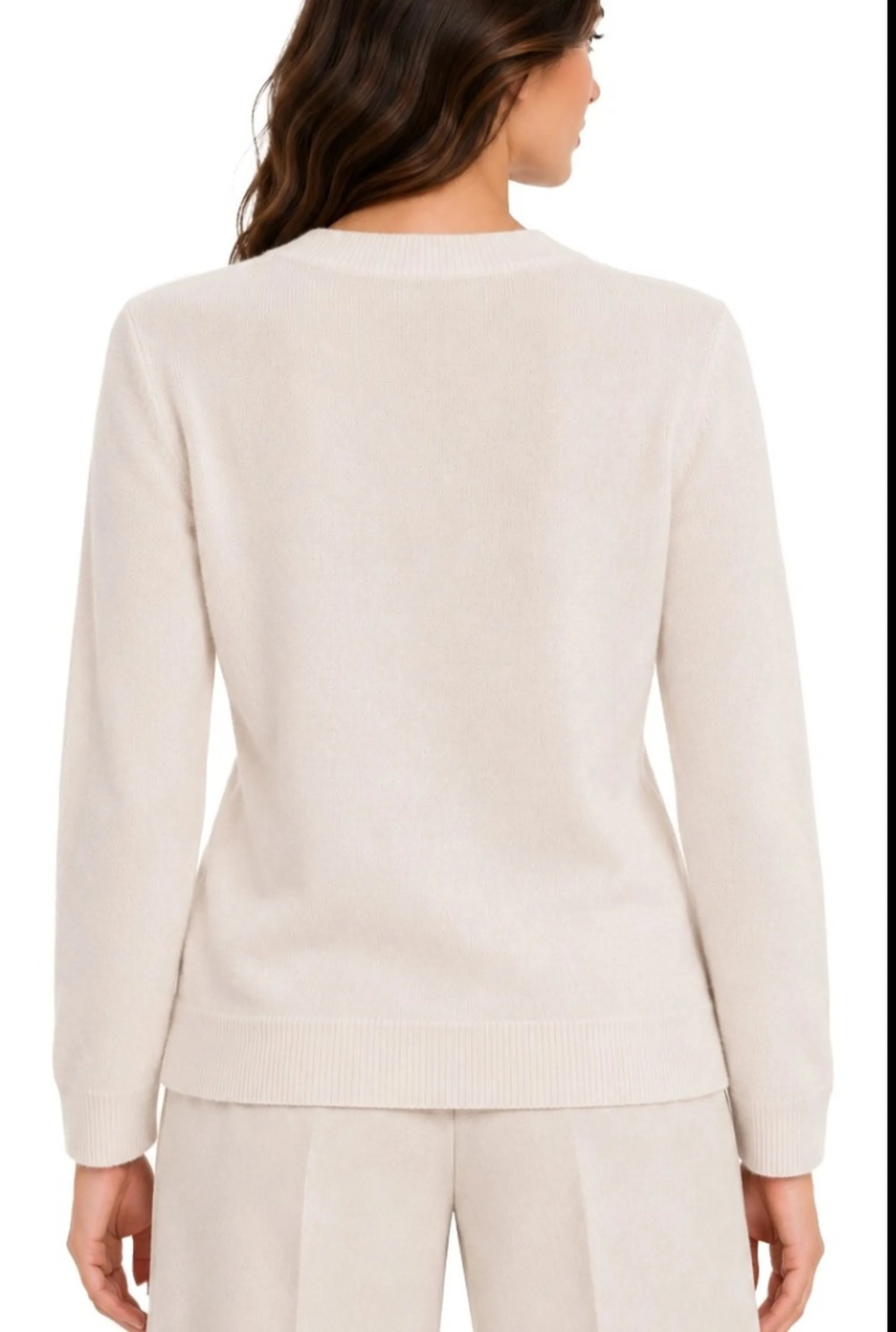 Linea Emme Marella B'Emmlaccio Sweater ' Ivory 2625366361 197987
