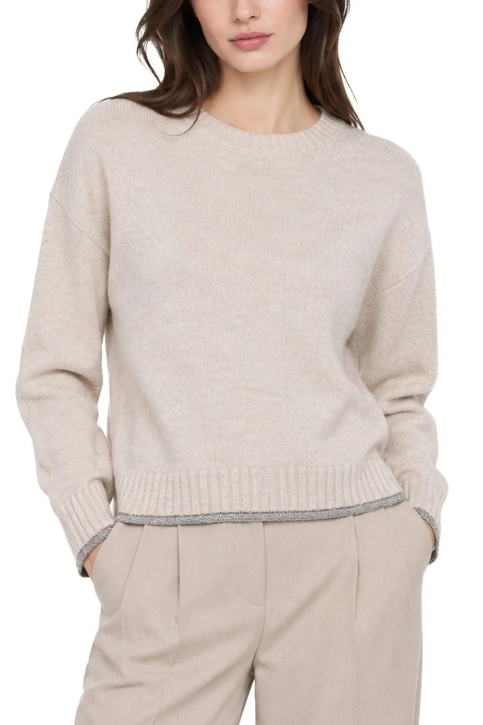 Linea Emme Marella Maglia Emmtenente Panna 2625366282 198361