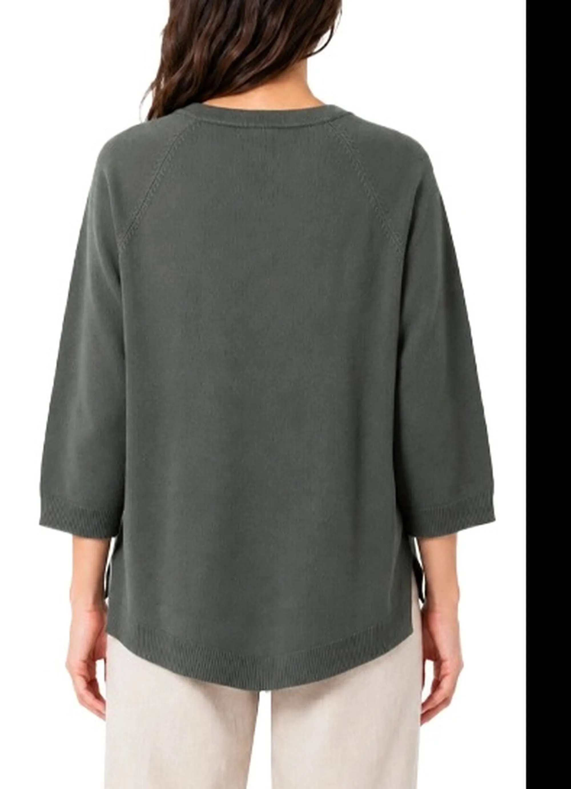 Linea Emme Marella B'Emmtunica Shirt ' Forest Green 2625366291 197971