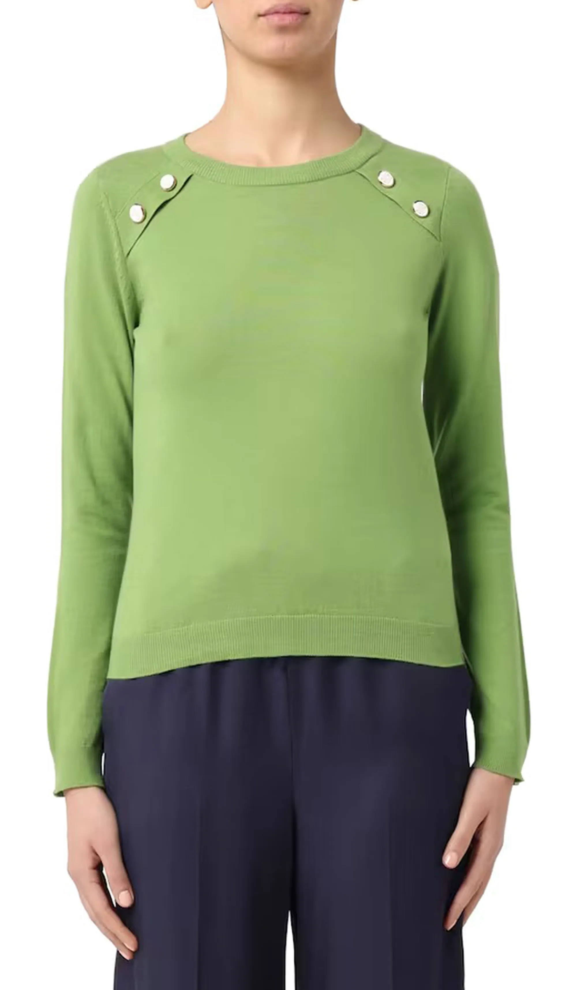 Linea Emme Marella B'Emmuditore Shirt ' Green 2615361121 182332