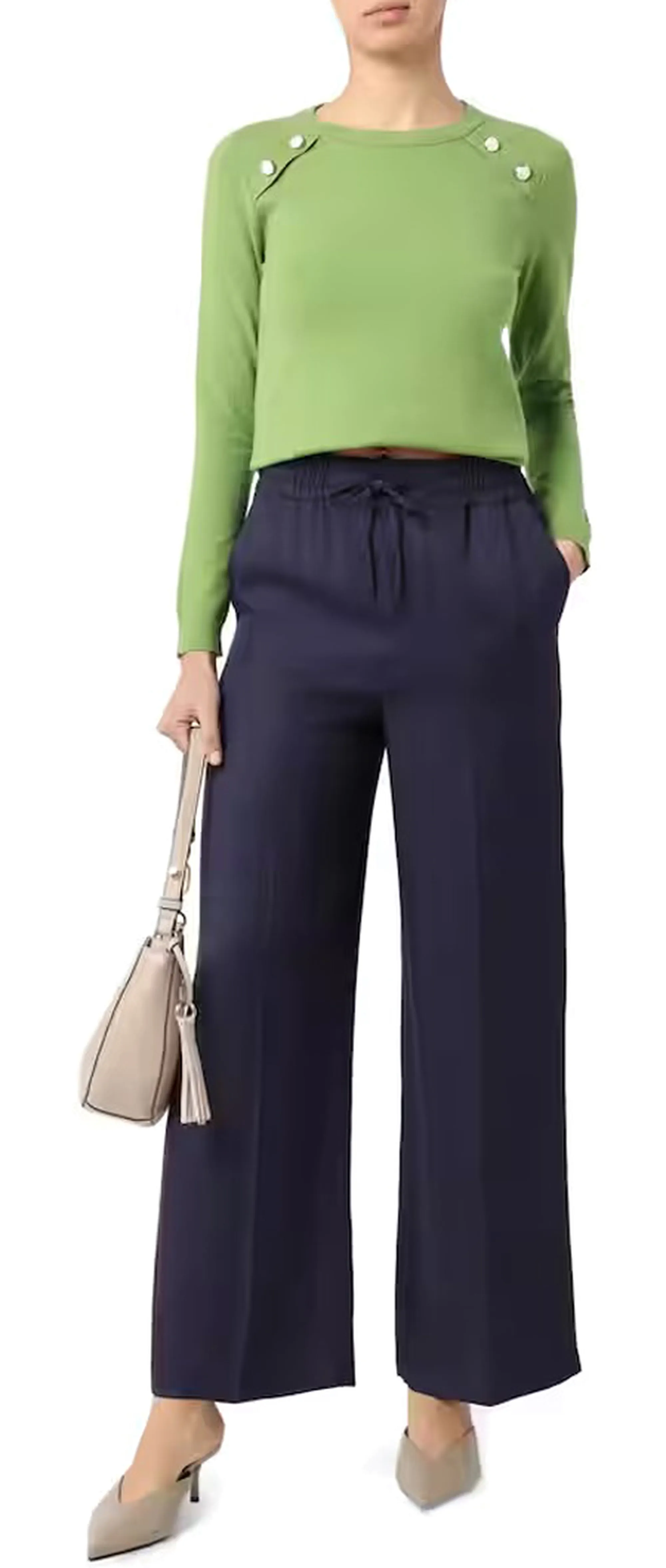 Linea Emme Marella B'Emmuditore Shirt ' Green 2615361121 182333