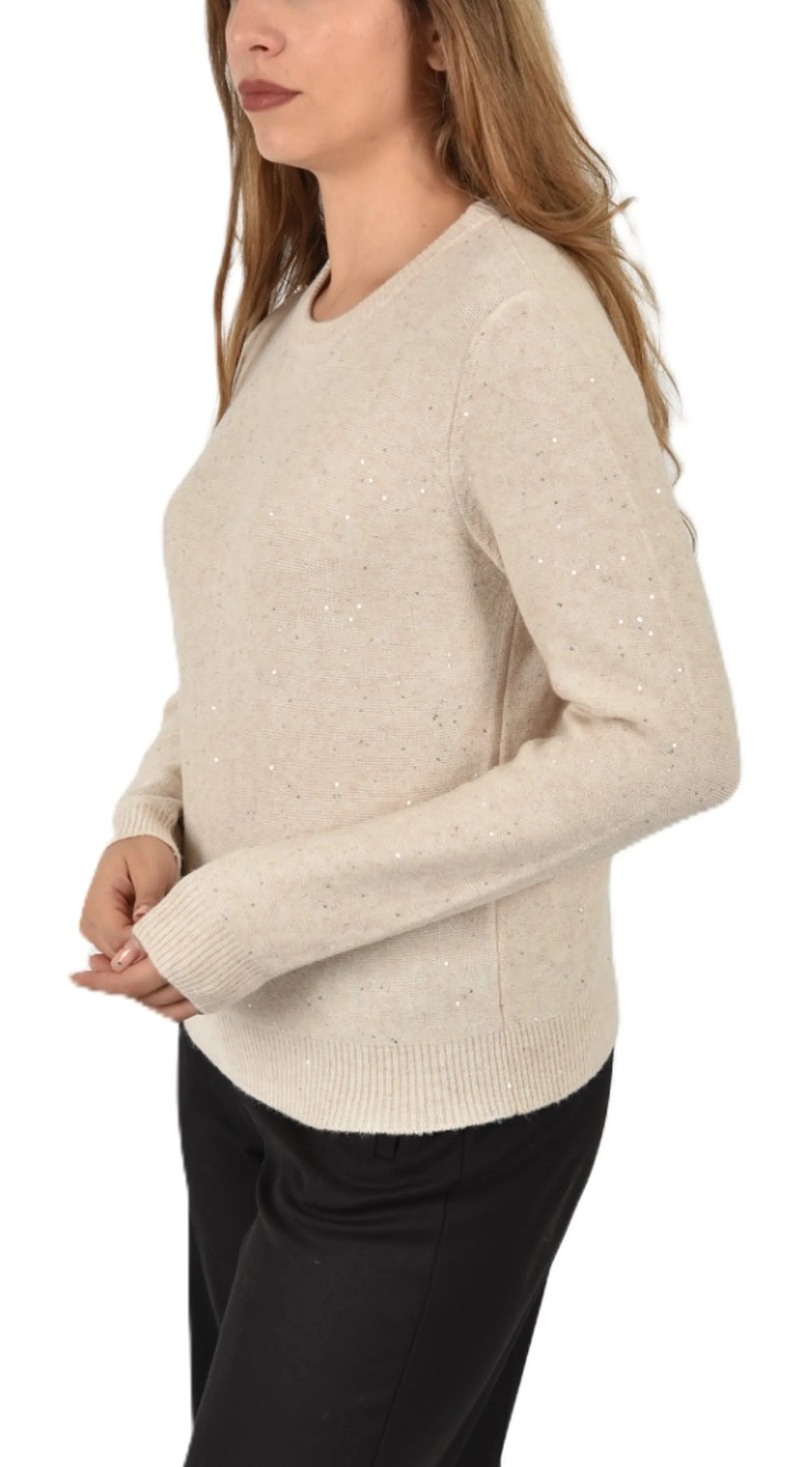 Linea Emme Marella B'Ruth Sweater ' Ecru 2525366352 166808