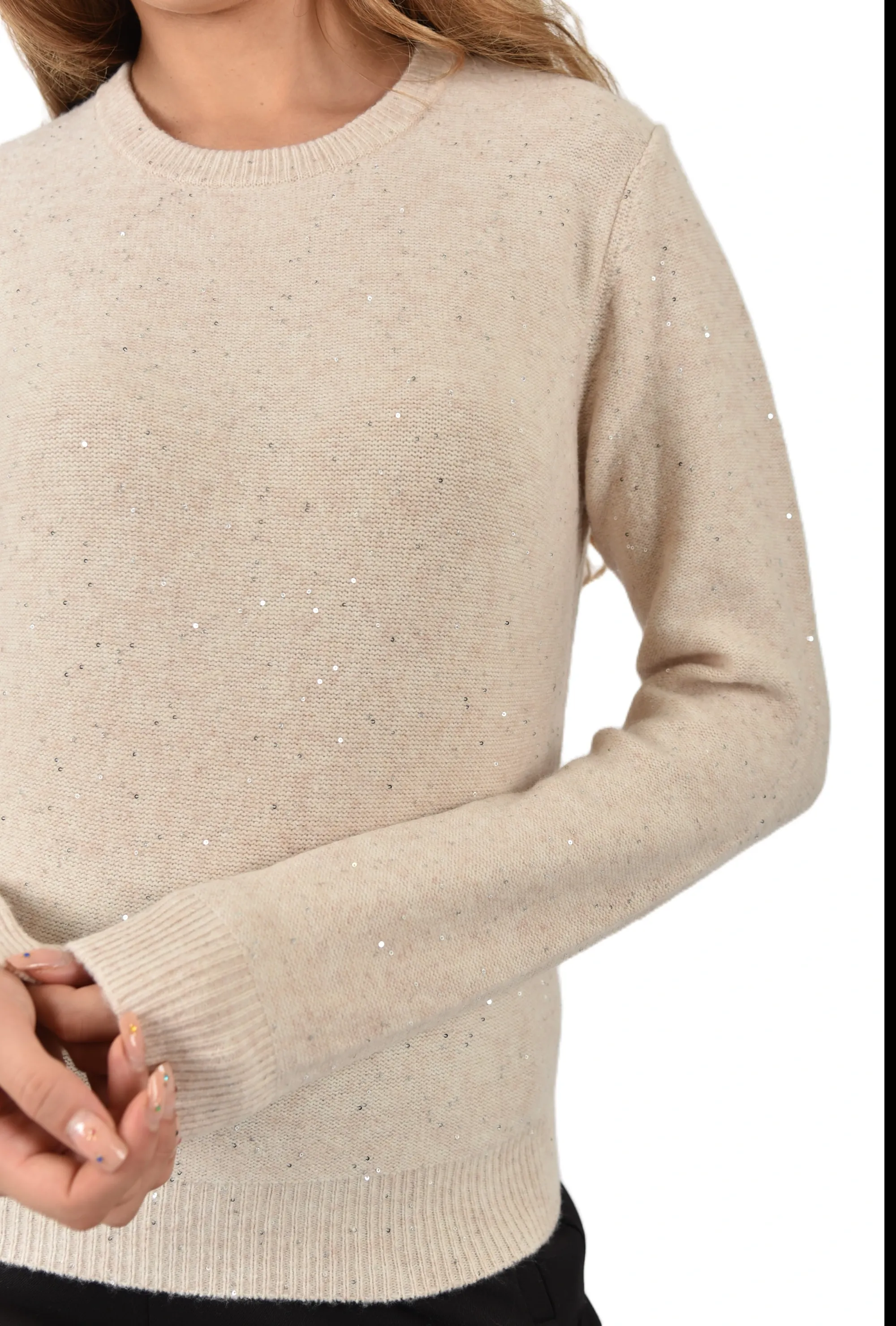 Linea Emme Marella B'Ruth Sweater ' Ecru 2525366352 166810