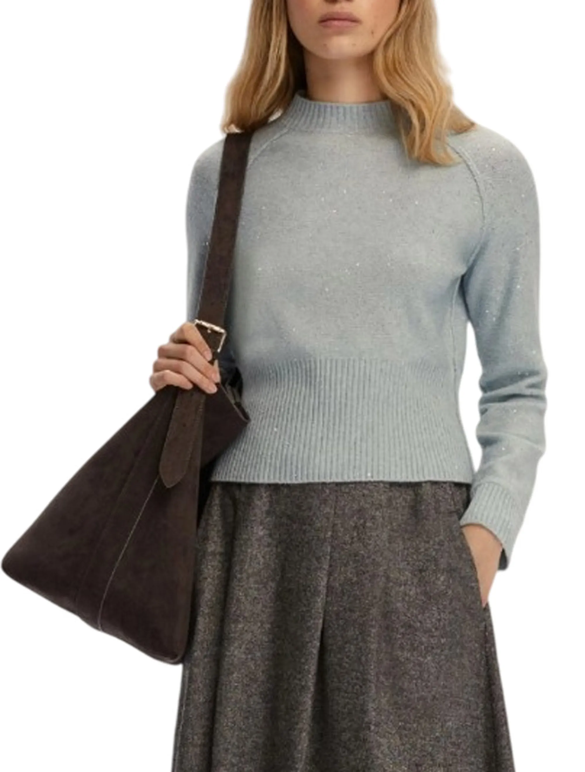Linea Emme Marella B'Venosa Sweater' Sky Blue 2525366022 165642