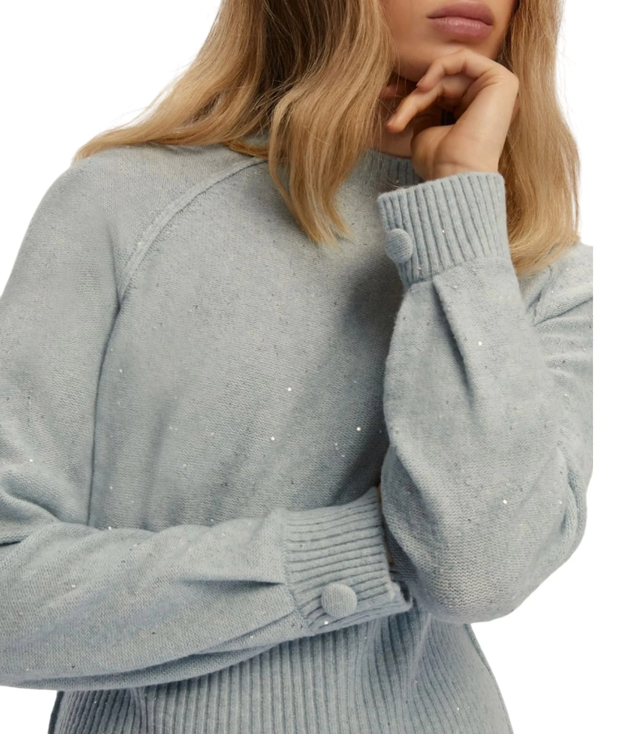 Linea Emme Marella B'Venosa Sweater' Sky Blue 2525366022 165650