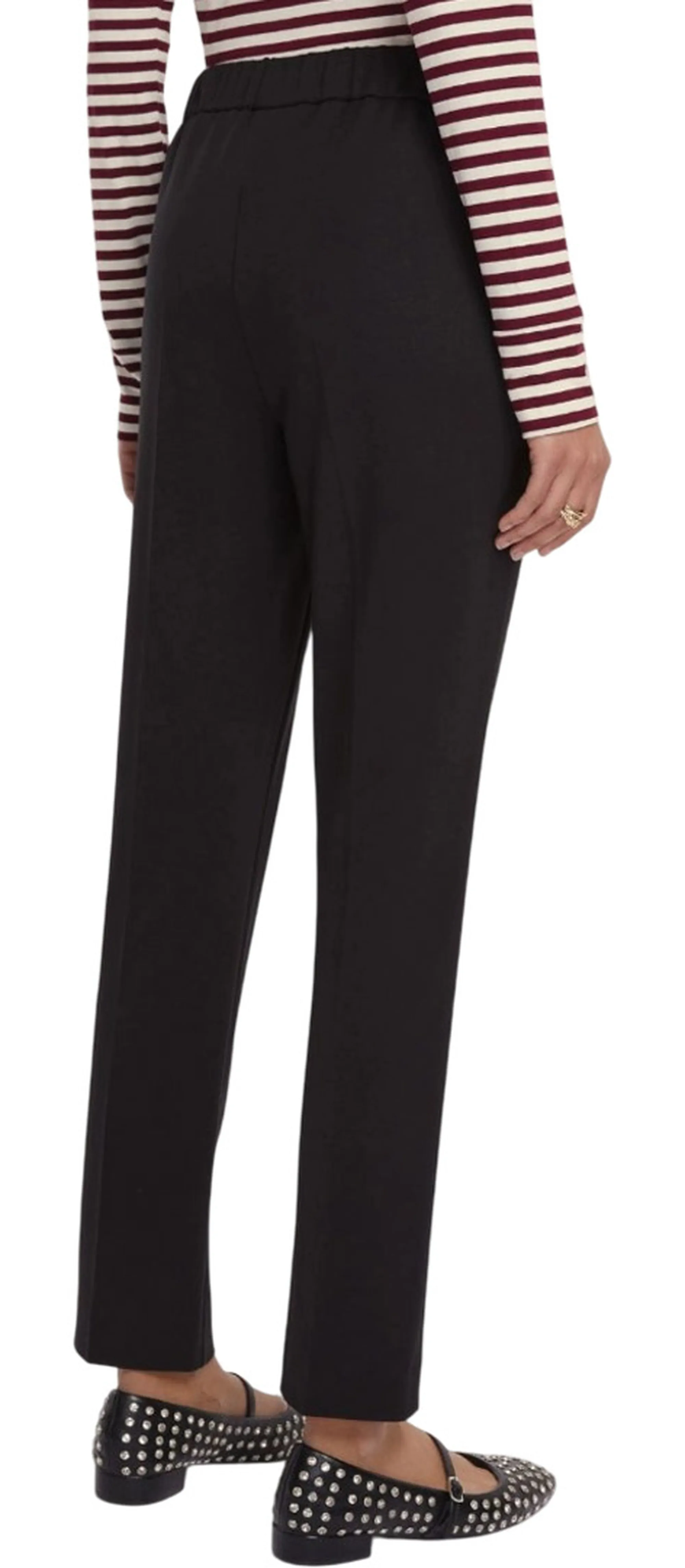 Linea Emme Marella Pantalone Chinos Nero 2525786061 163634