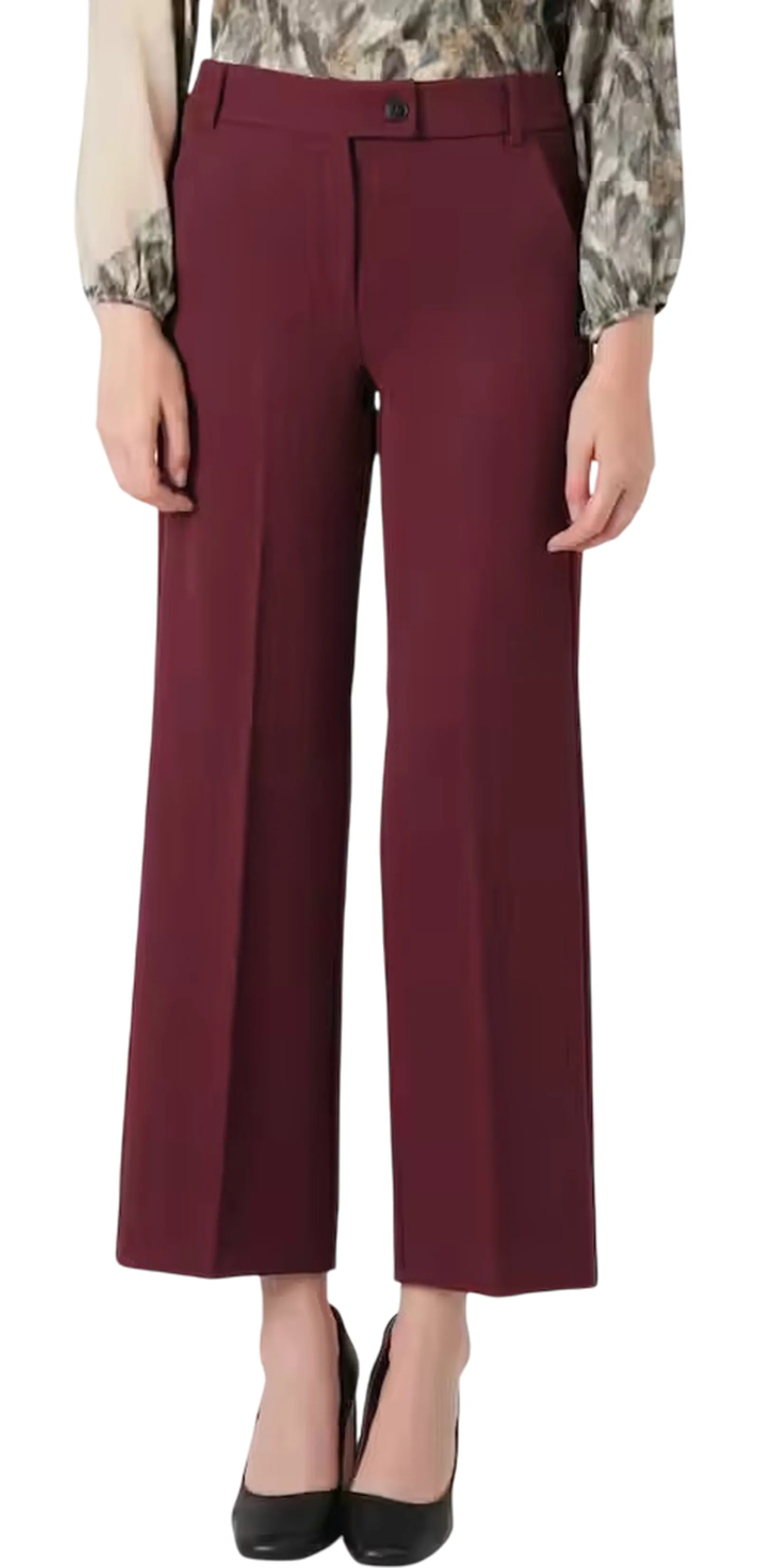 Linea Emme Marella Pantalone Efebo Bordeaux 2525136091 167061