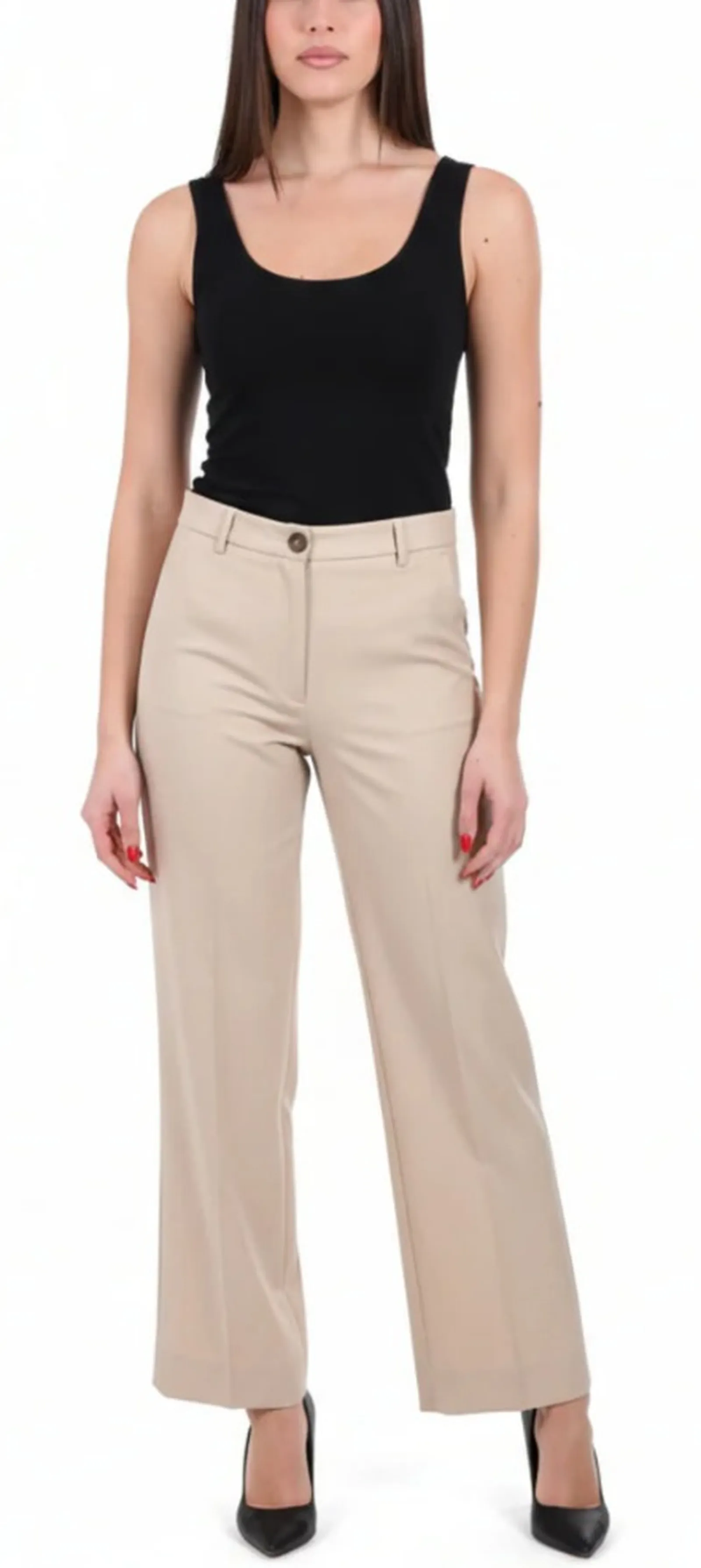 Linea Emme Marella Pantalone Emmalcuno Sabbia 2615131041 174975