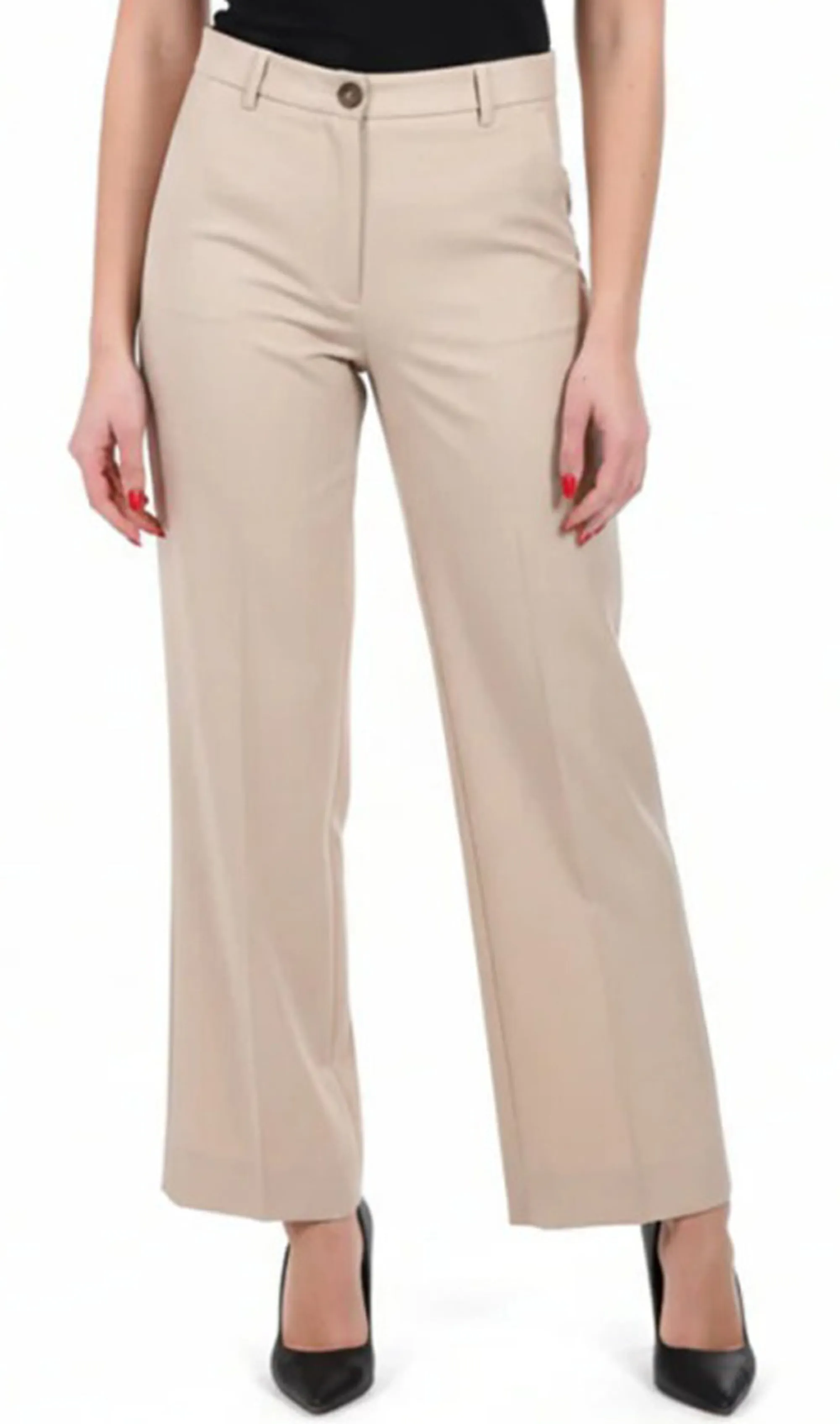 Linea Emme Marella B'Emmalcuno Trousers ' Sand 2615131041 177194