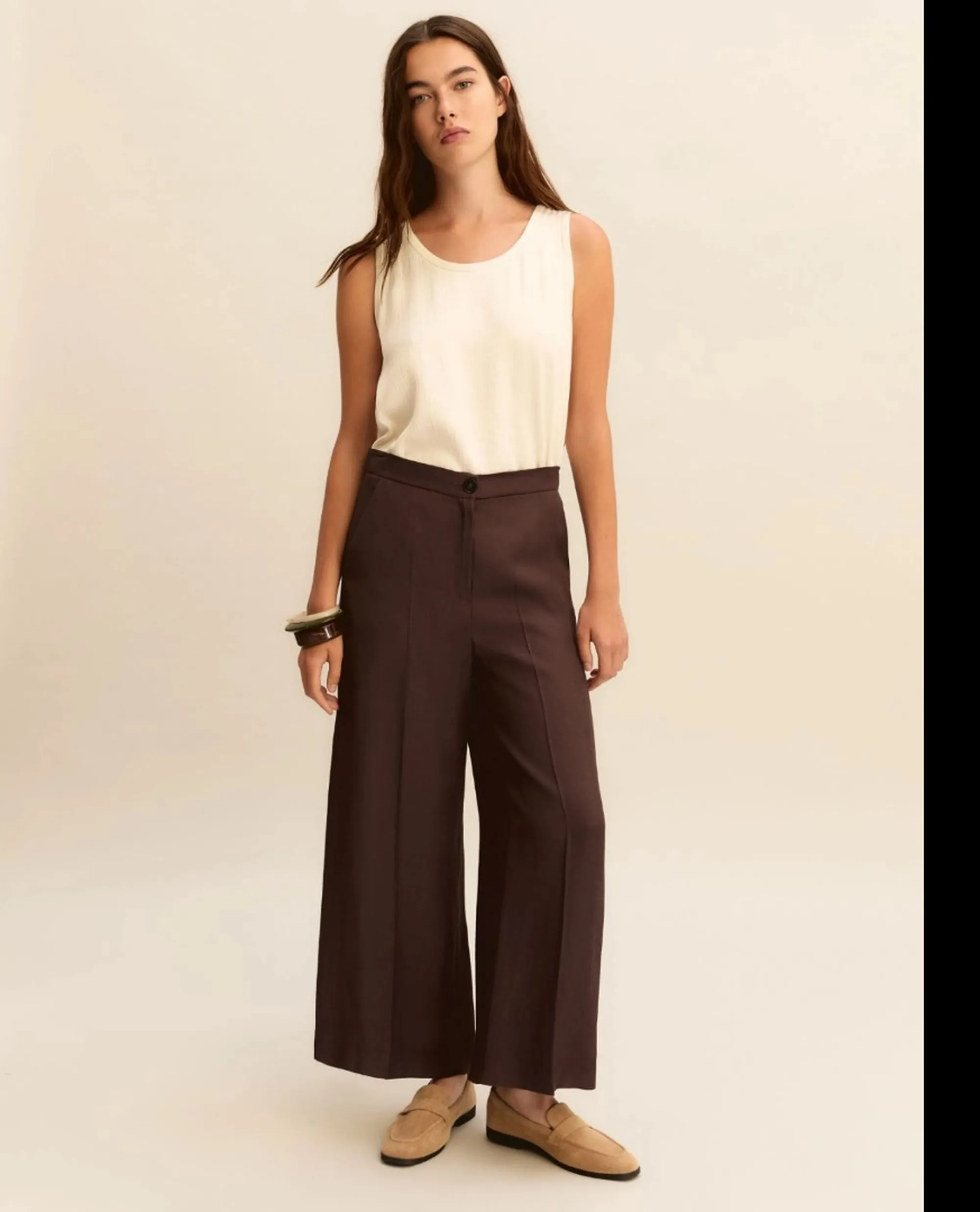 Linea Emme Marella Pantalone Emmalcuno Testa Di Moro 2615131041 174963