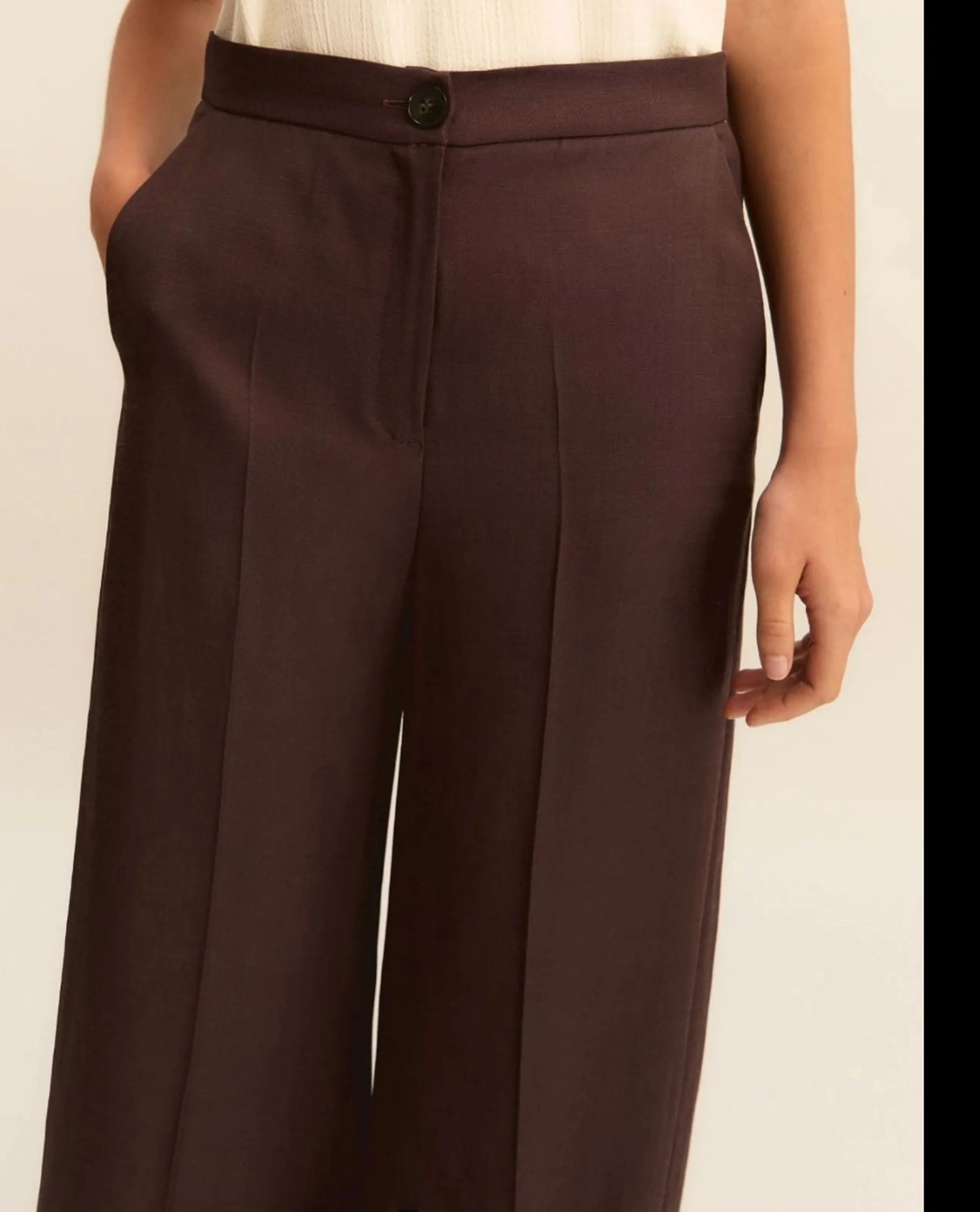 Linea Emme Marella Pantalone Emmalcuno Testa Di Moro 2615131041 174965